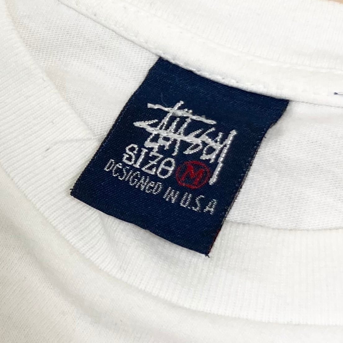 90s 紺タグ USA製 stussy ステューシー スカル Tシャツ | PUT ON HISTORY