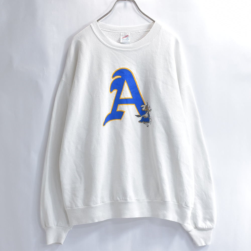 80s～ アメリカ製 JERZEES ジャージーズ プリント スウェットシャツ