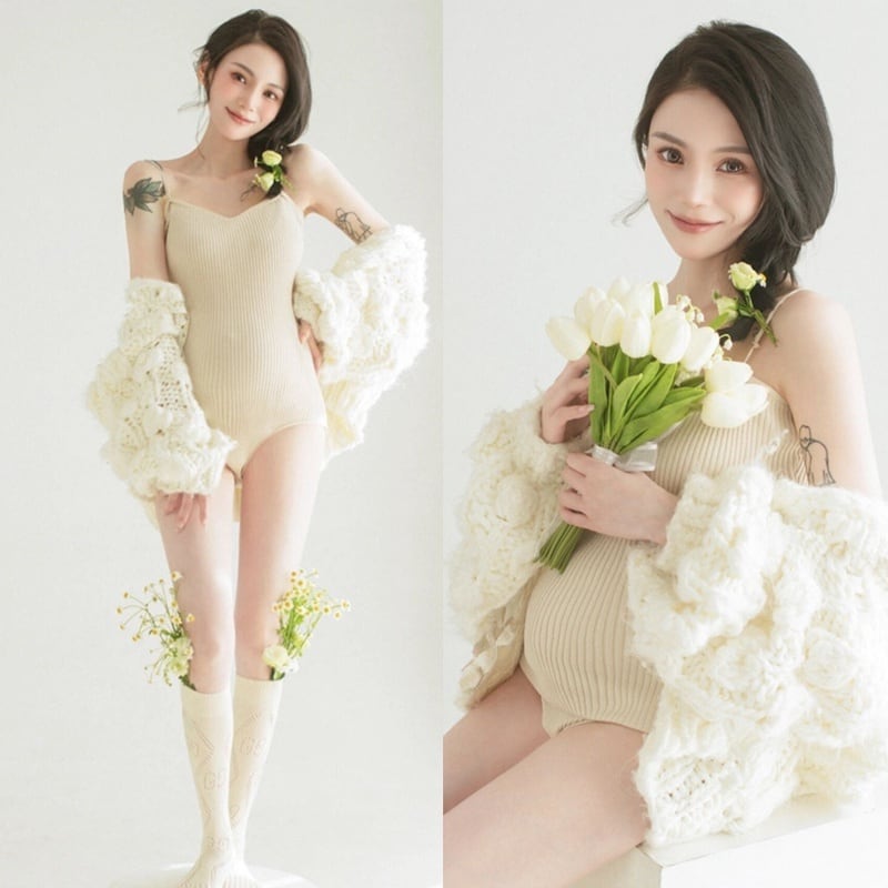 マタニティー】マタニティフォトニットセット | Betty