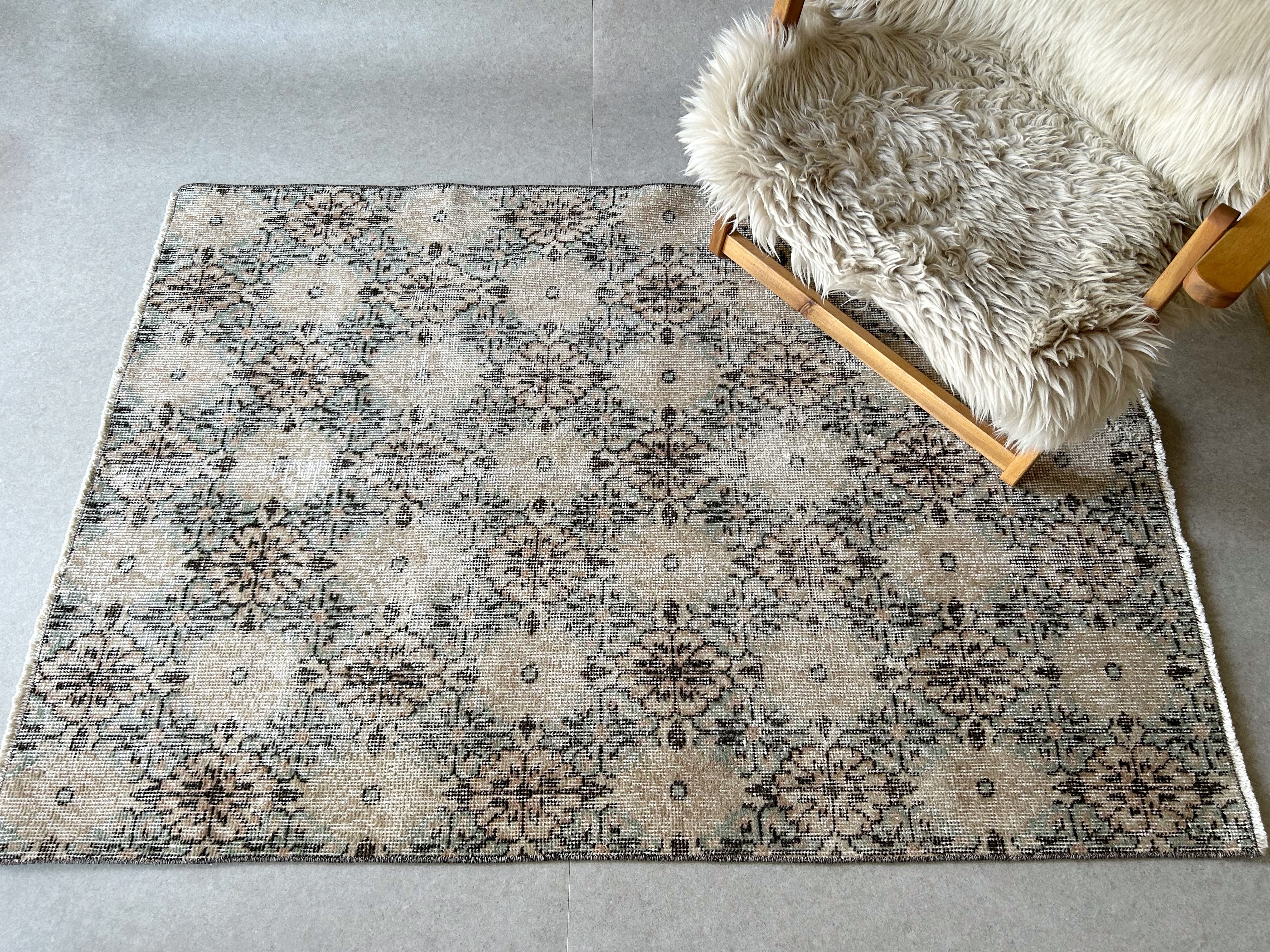 Vintage rug 133×94/トルコラグ ヴィンテージラグ | SEANA