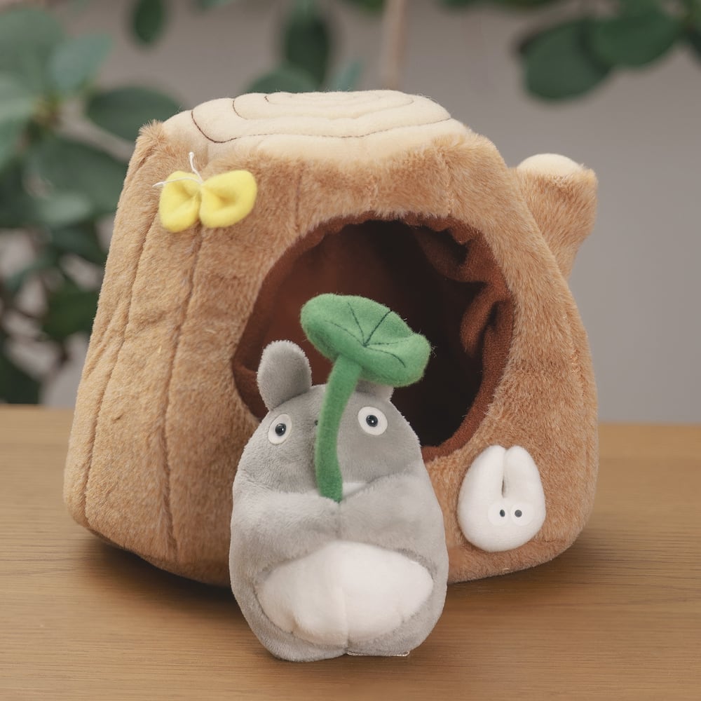 となりのトトロ ぬいぐるみ トトロのお家 切り株（0730） | すすのこ