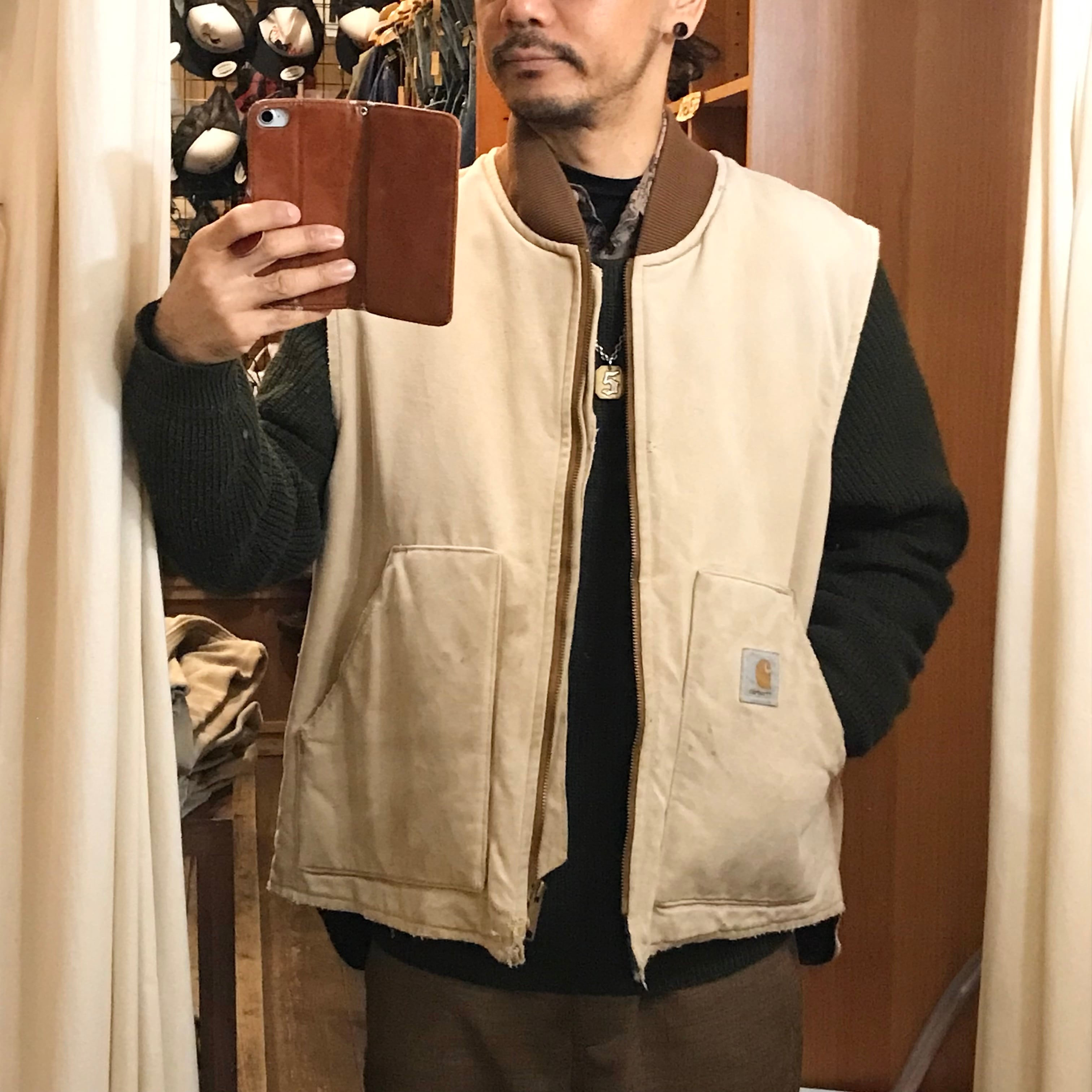carhartt カーハート ダックベスト XL 古着 (760) | 温古着新