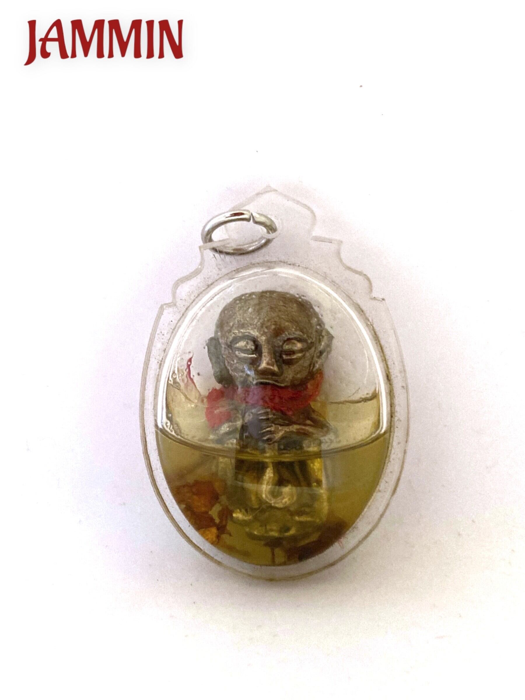 お守り プラクルアン 招福童子クマーントーンルックロック 幸運 金運 富 愛