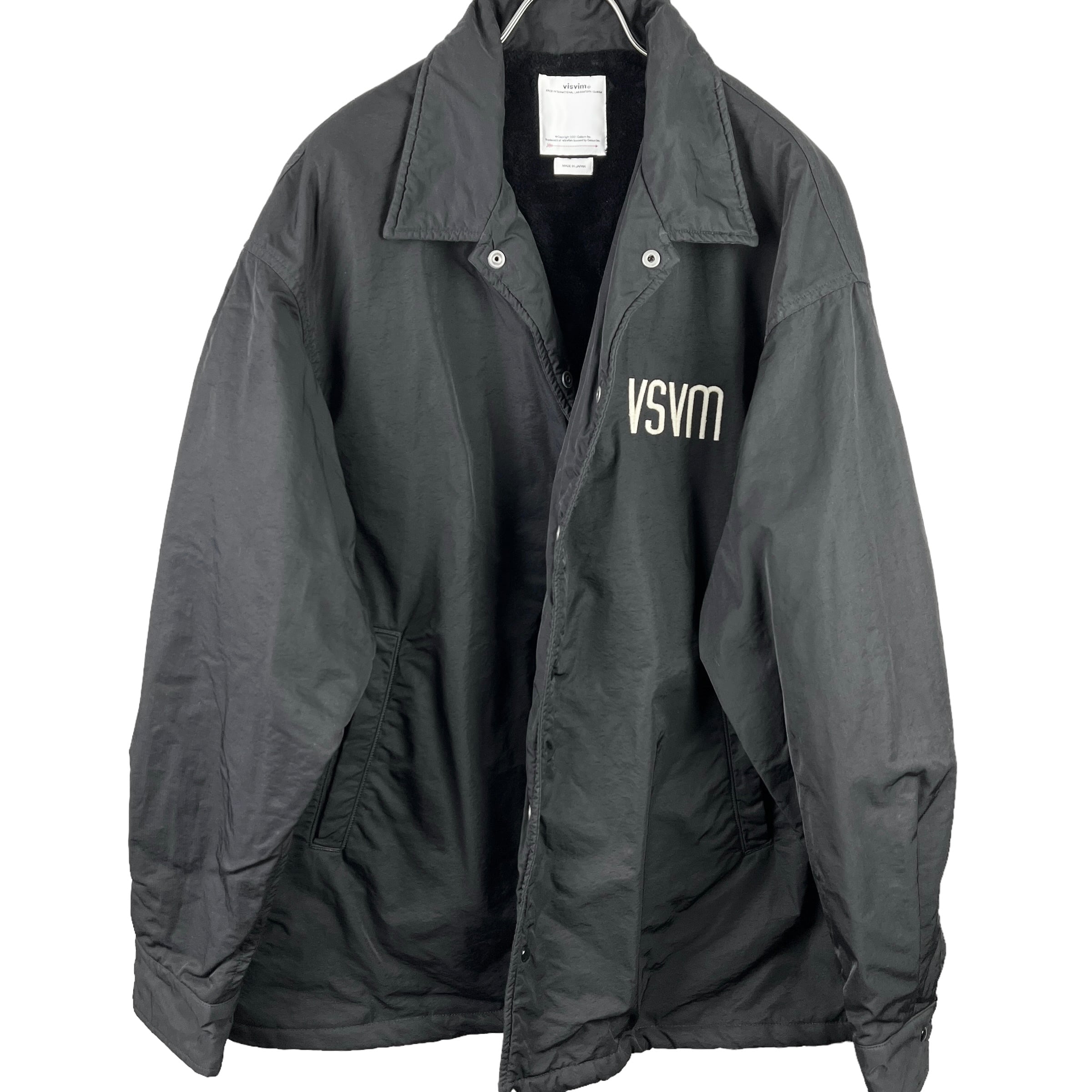 VISVIM(ビズビム) PEERLESS TEAM COACH Jacket (black) | command+enter