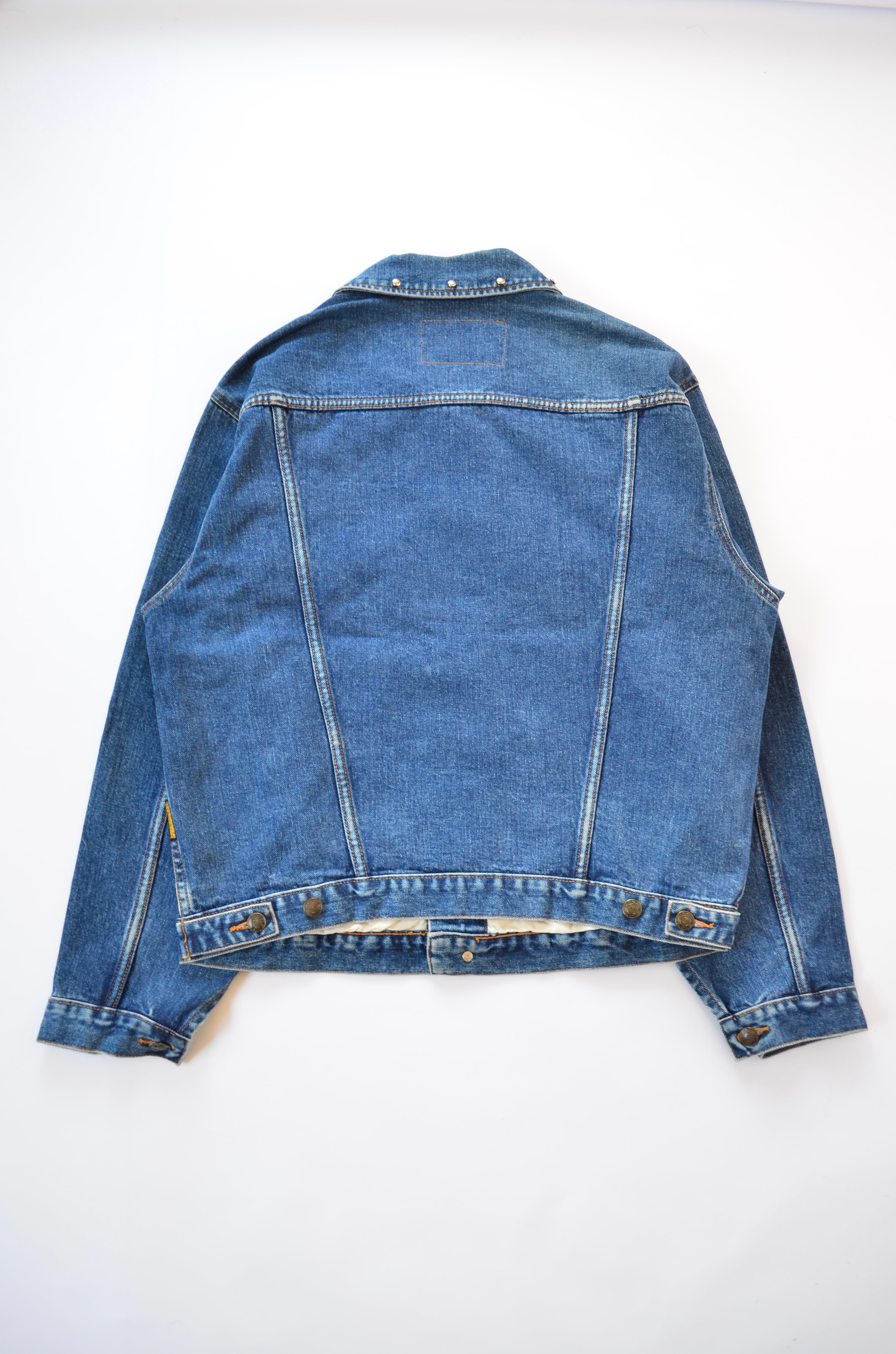 1990's ARMANI JEANS Studded Denim Jacket | identity