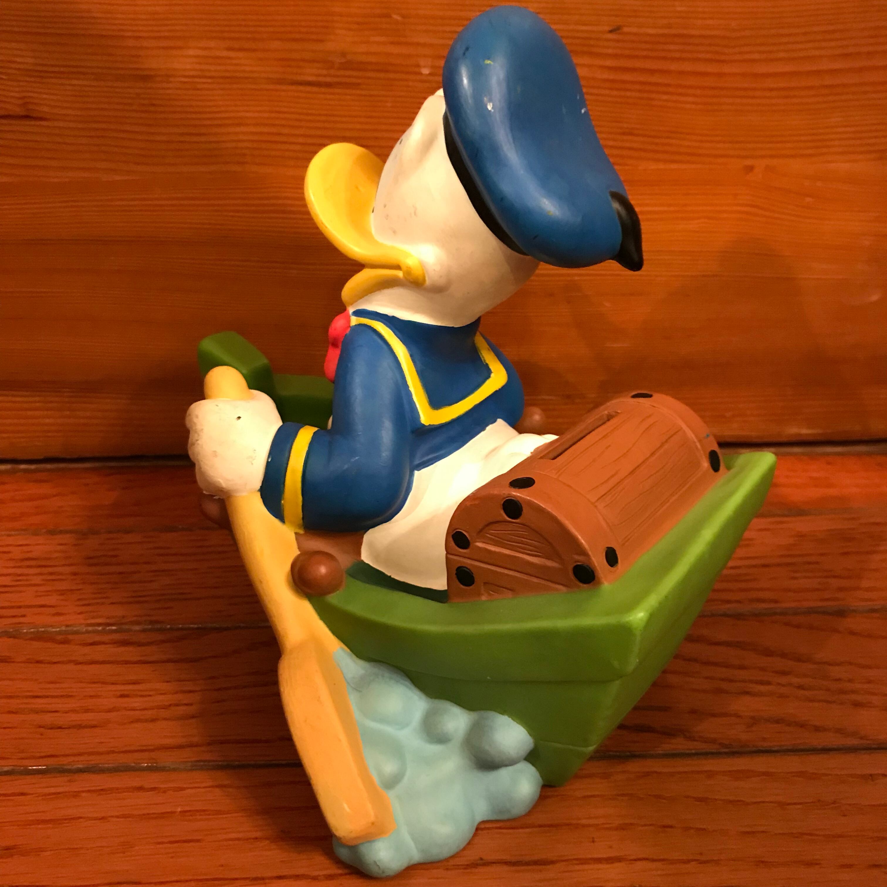 希少 ドナルドダック シャベル ディズニー スタチュー レトロ