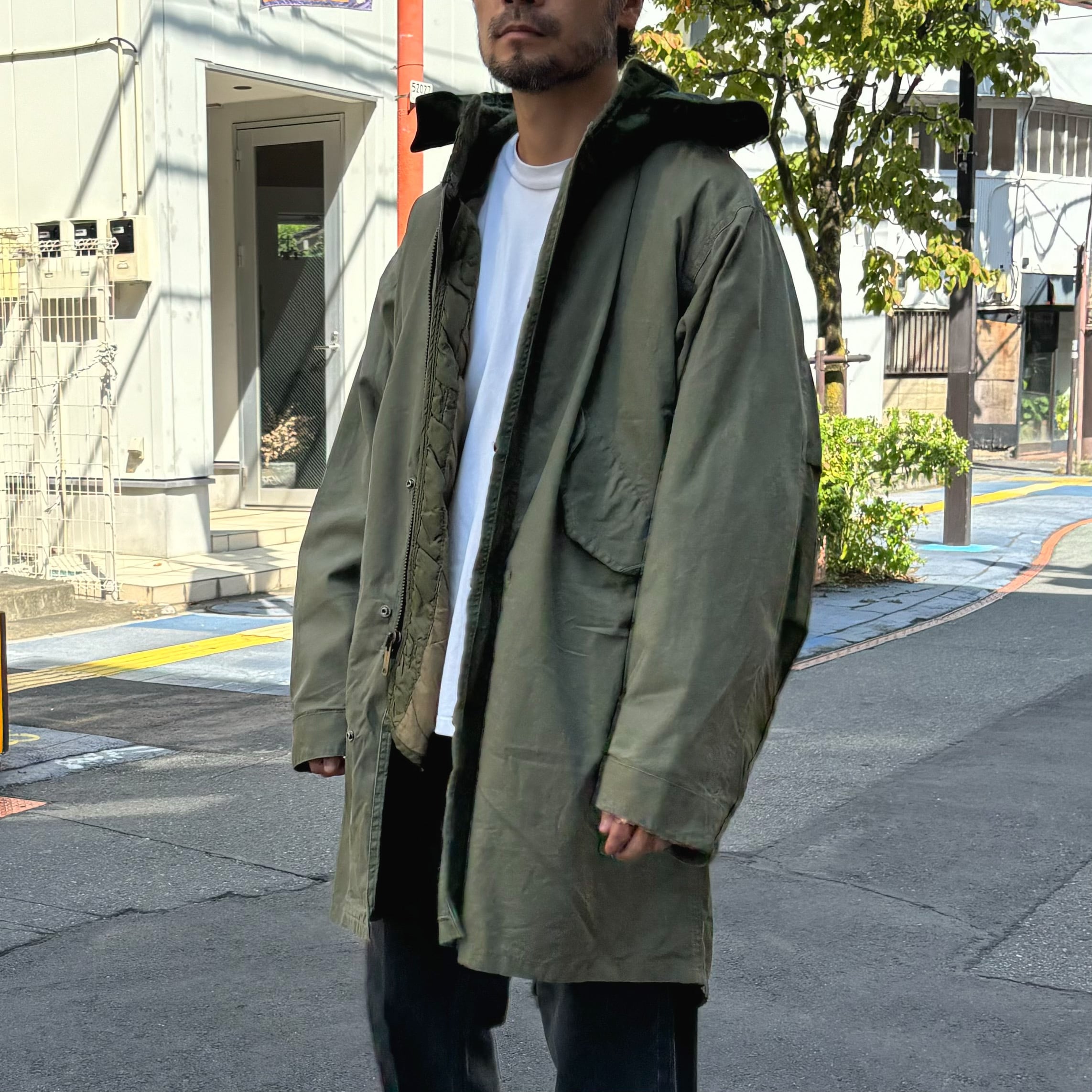 80's US ARMY M-65 Fish Tail Parka 