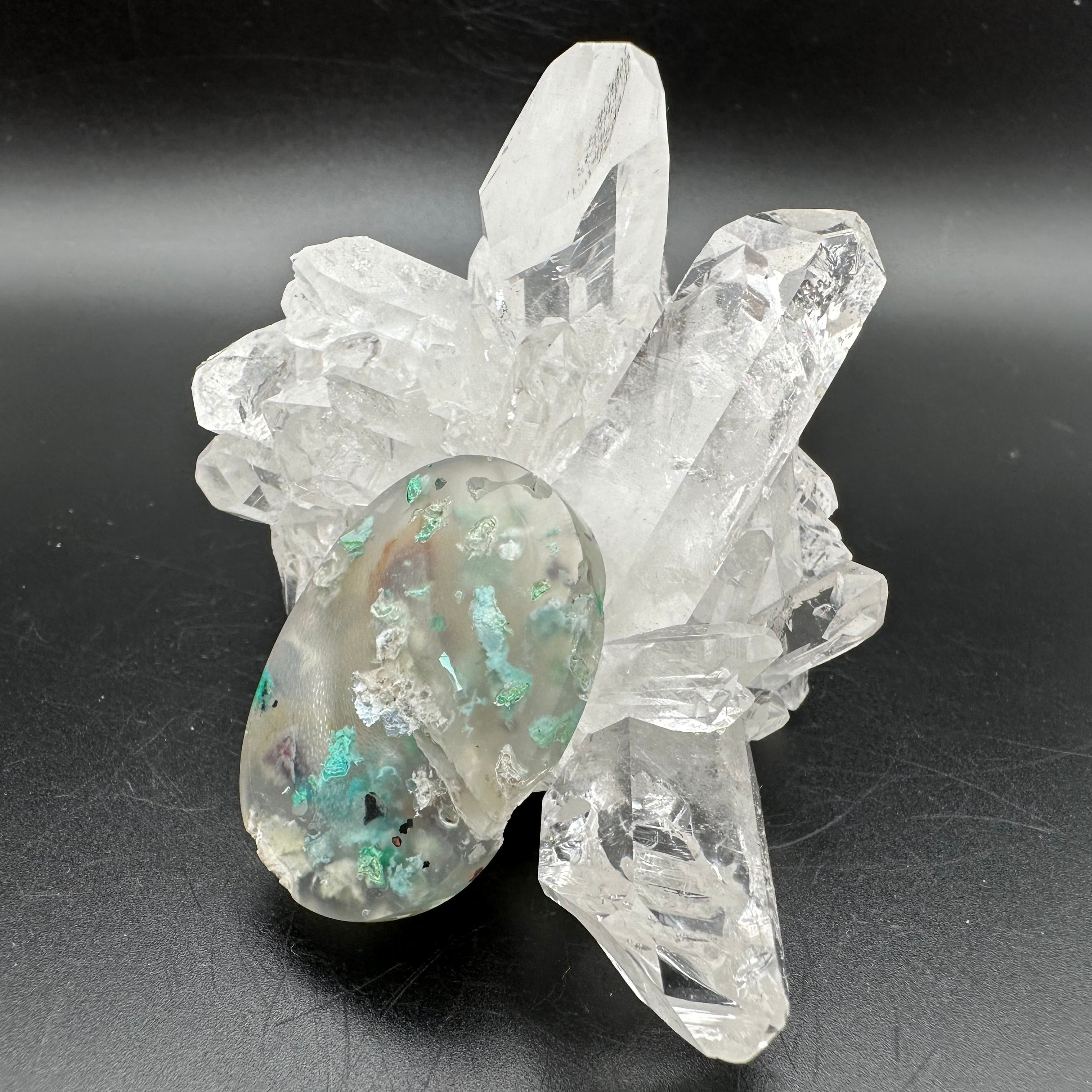 ポ*ー様 『2022年発見』 クリソコラインカルセドニー 原石 鉱物標本