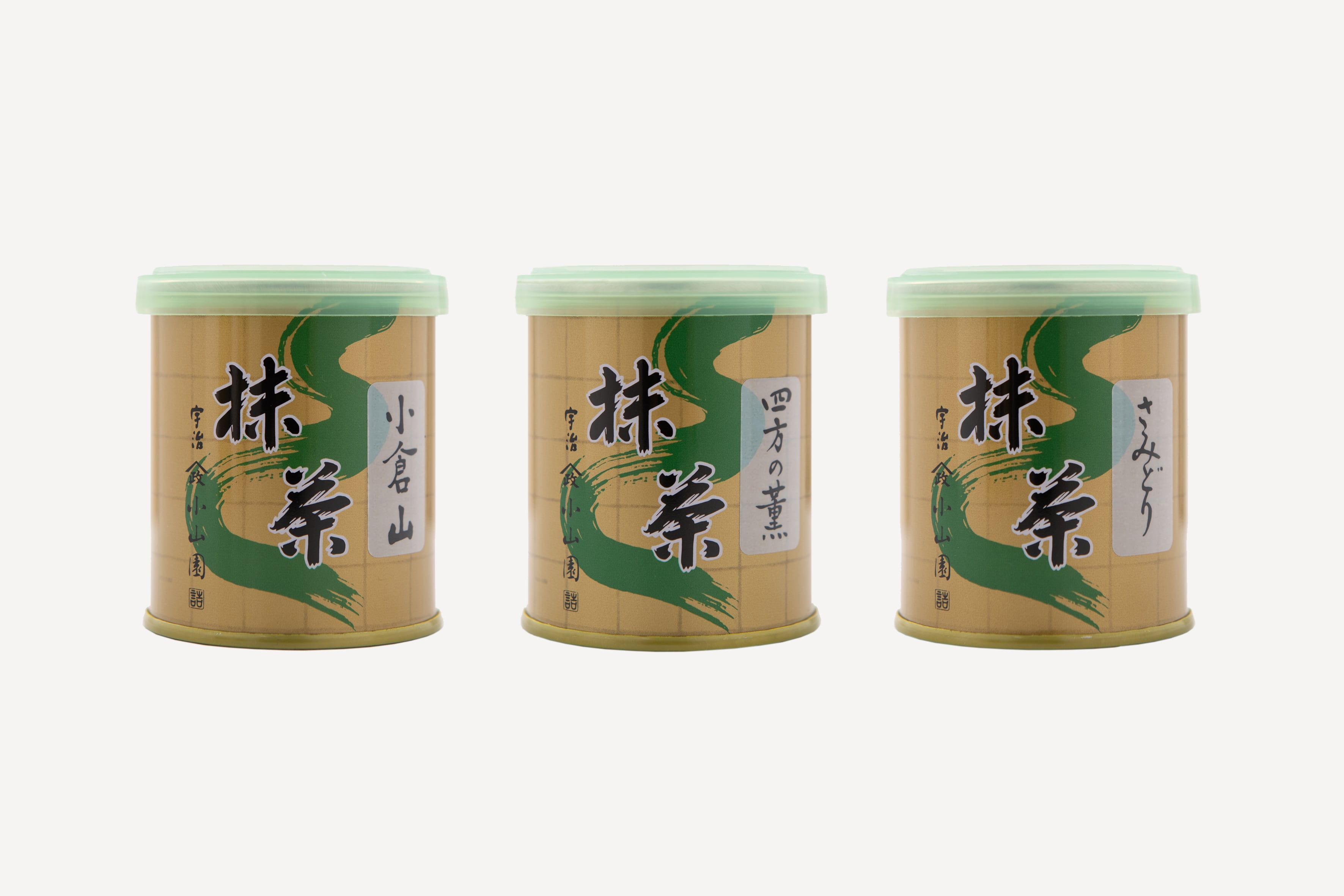 京都宇治抹茶 山政小山園 小倉山30g 7缶セット ➕福岡八女抹茶1缶