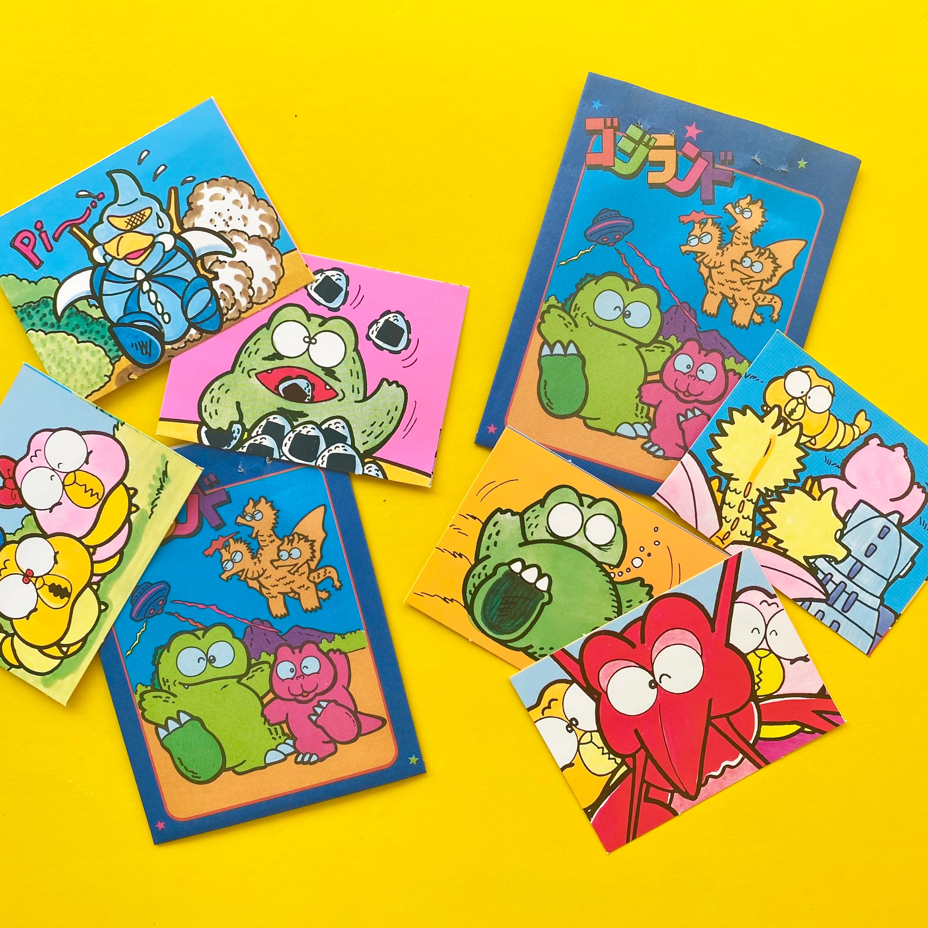 1袋シール3枚入り☆90sゴジランド☆ | ガラクタや ネバーランド