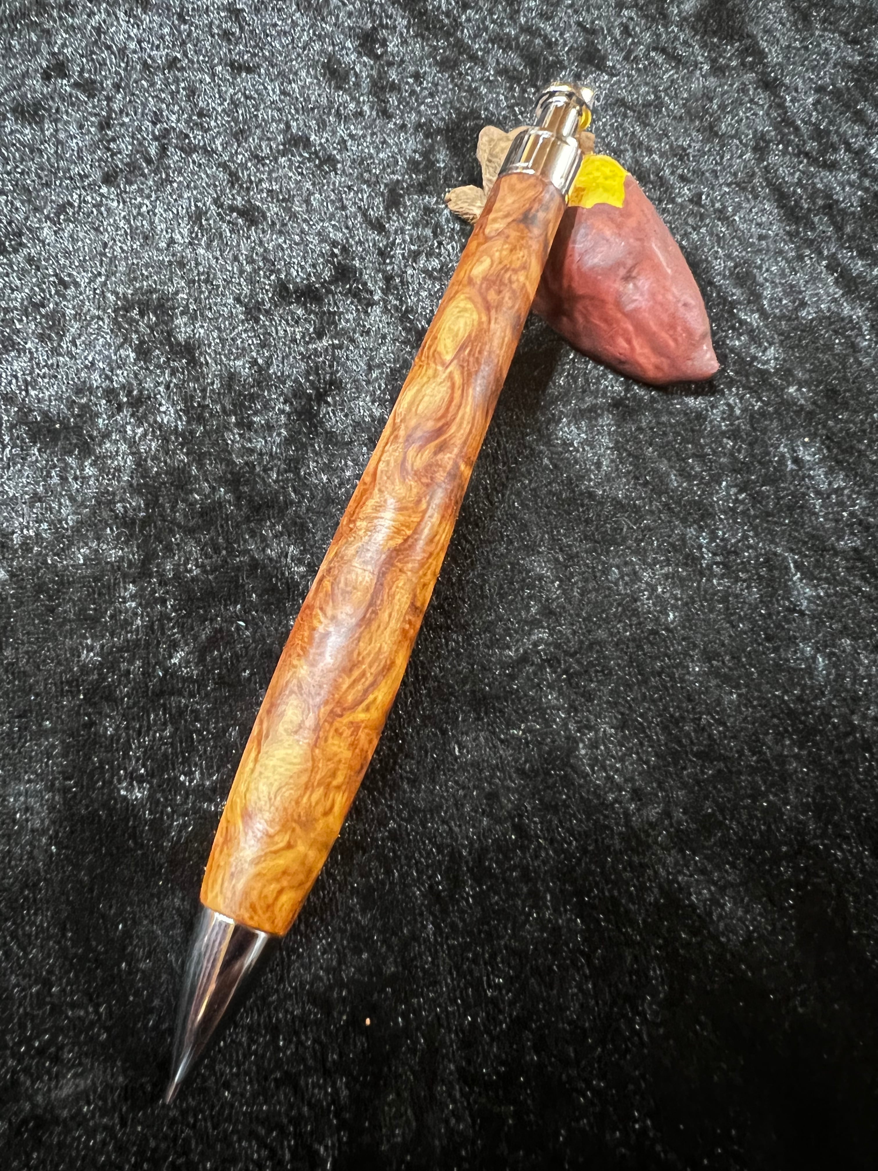 こぶた工房 杉油杢 シャーペン ゴールド 0.5 こぶた工房 杉油杢