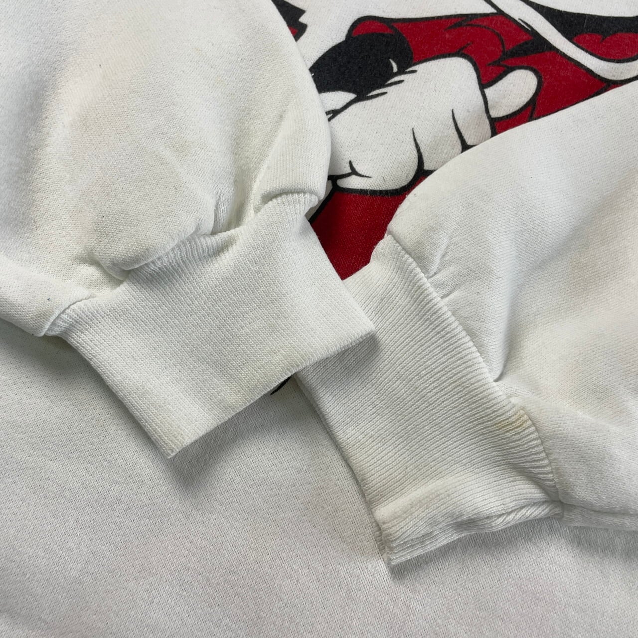 90年代 USA製 Disney ミッキーマウス スウェットシャツ 両面プリント