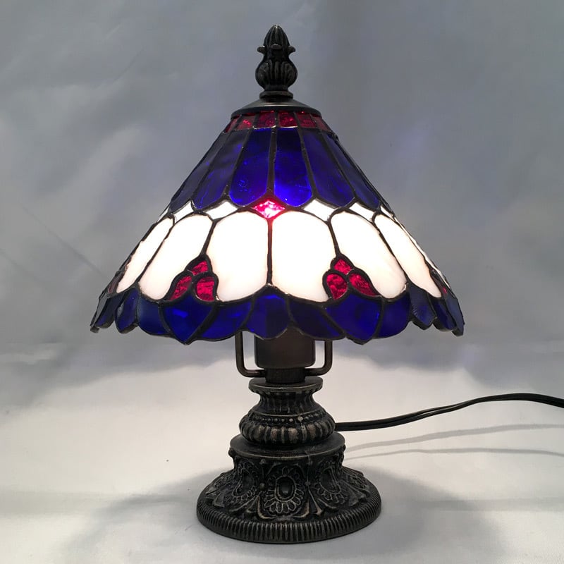 期間限定出品＊】葡萄のステンドグラスランプ 照明器具 アールヌーボー