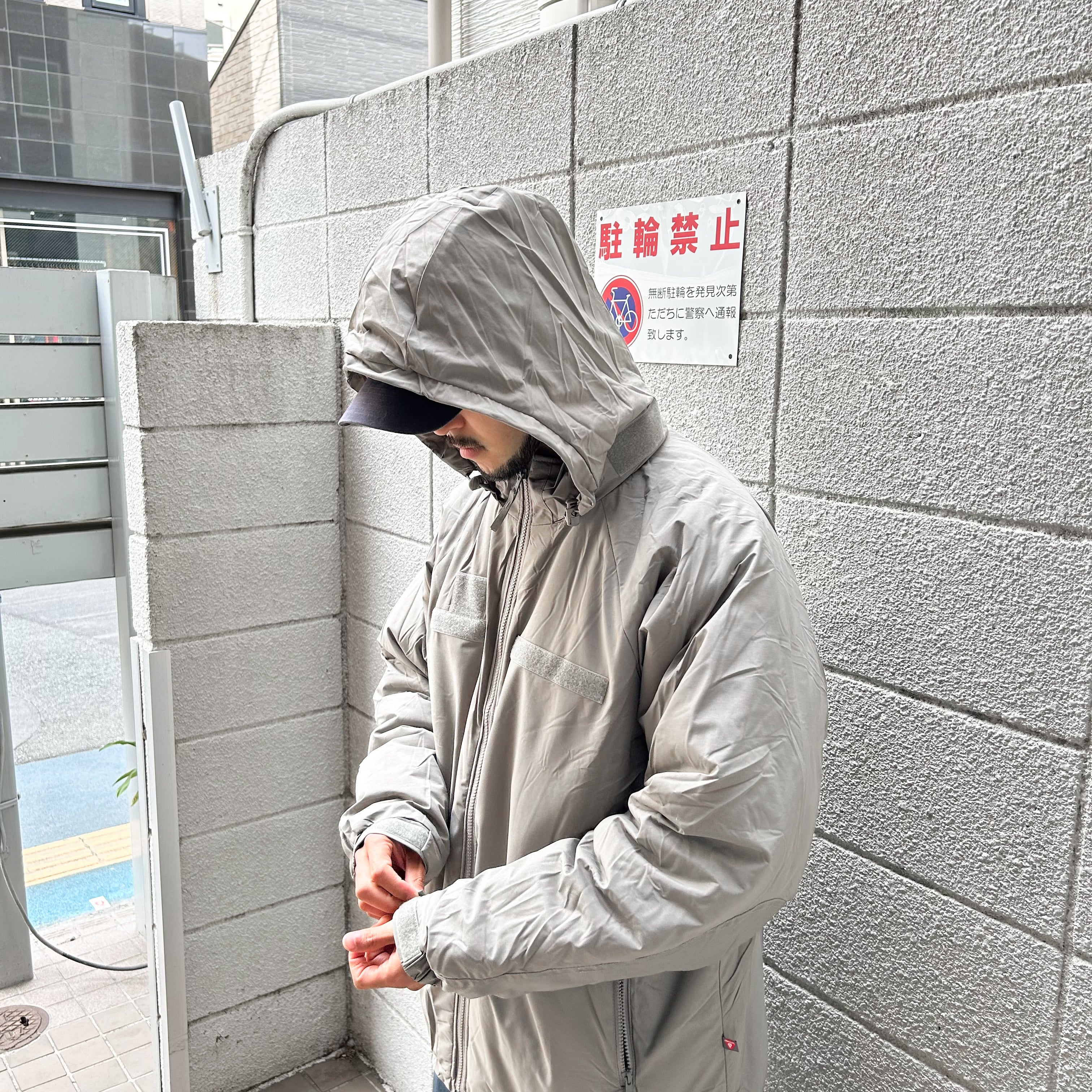 BAF社 ECWCS GEN3 LEVEL7 TYPE PRIMALOFT JACKET ベルクロ付き Foliage