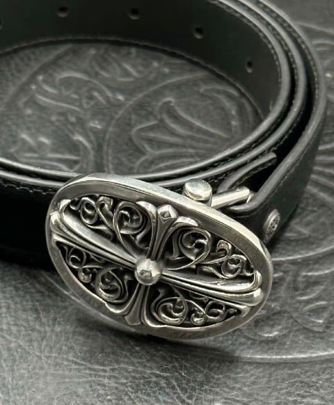 CHROME HEARTS クロムハーツ クラシック オーバルクロス バックル