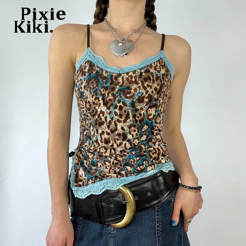 y2k 00s archive d.i.a 紫豹柄 平成ギャルキャミソール 渋谷 y2k 00s