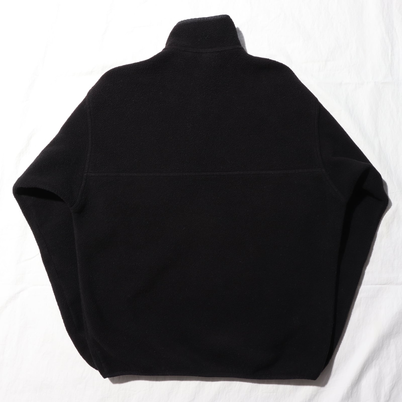 美品 M 黒×黒 USA 01年 シンチラスナップT Patagonia パタゴニア