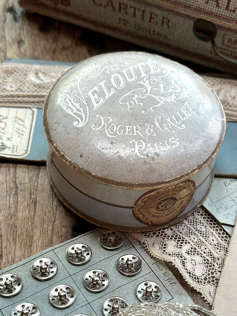 紙箱 | Brocante de La Cocotte （フランスアンティーク・ドライ