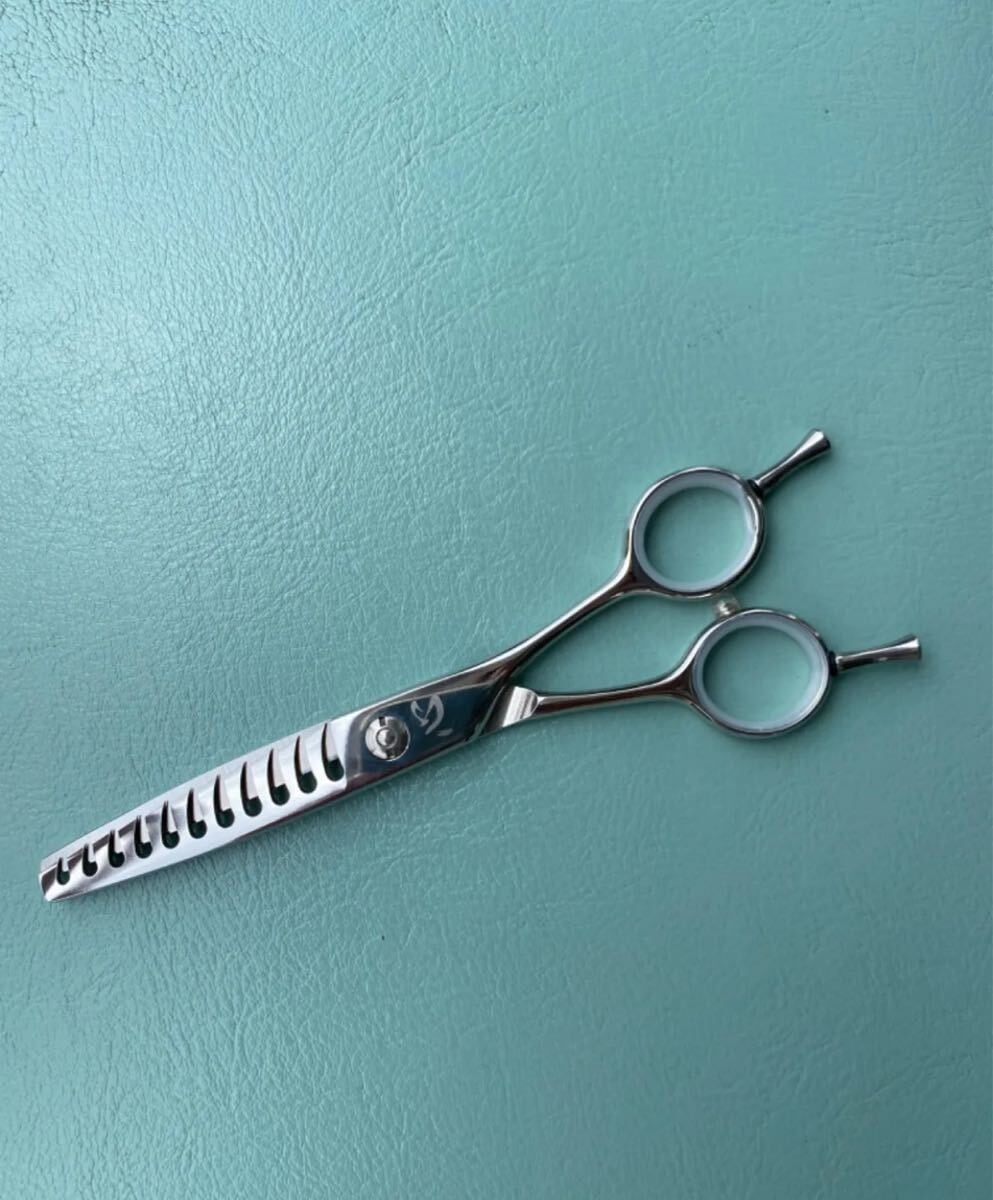 左利き (HSP)国産 珍しい逆刃セニング すき鋏 美容師・理容師 6