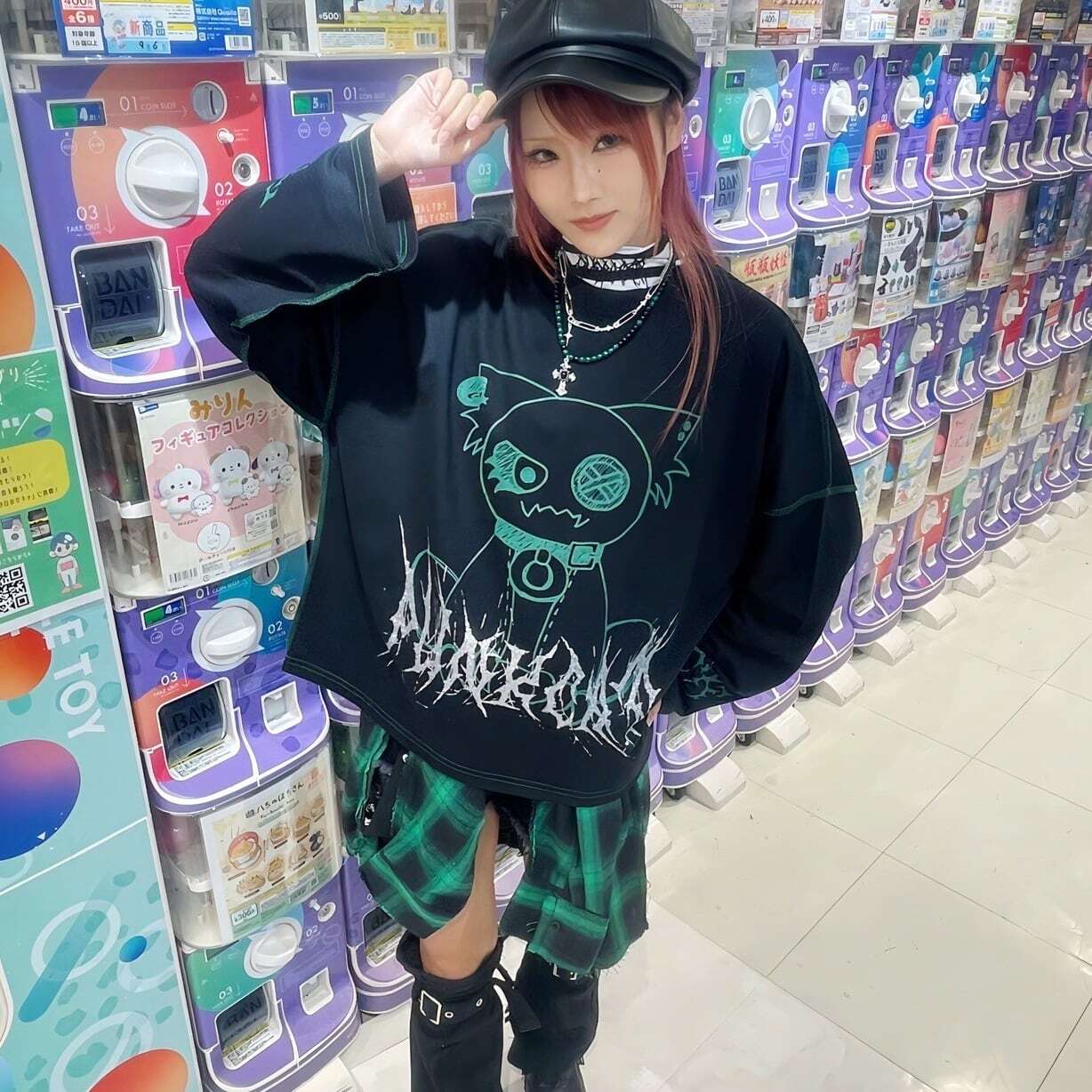 ダメージチェックBIGシャツ | VOLCAN&APHRODITE