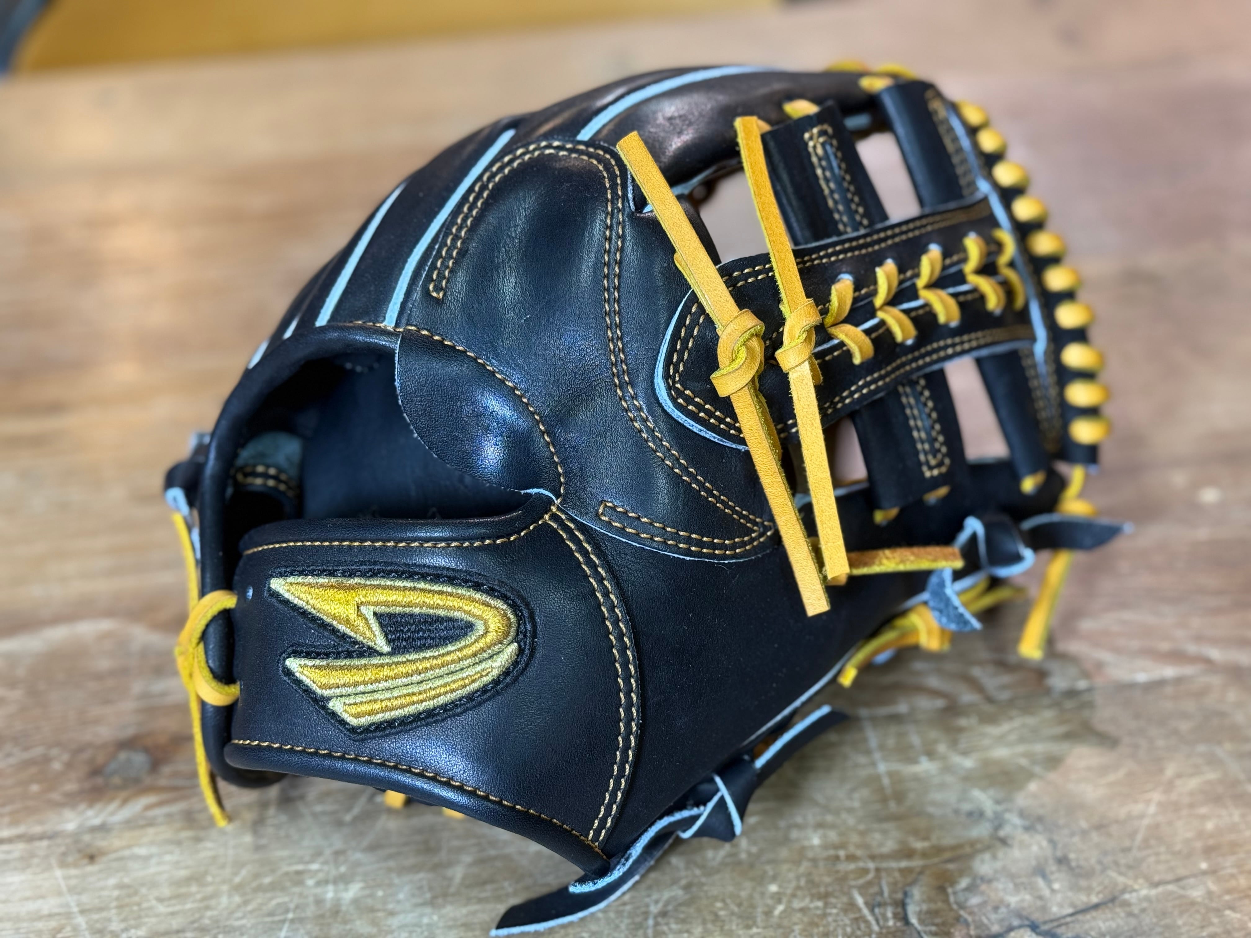 D-Quest 硬式内野用 161型S ブラック×タン | 野球専門店 GorillaSports商店