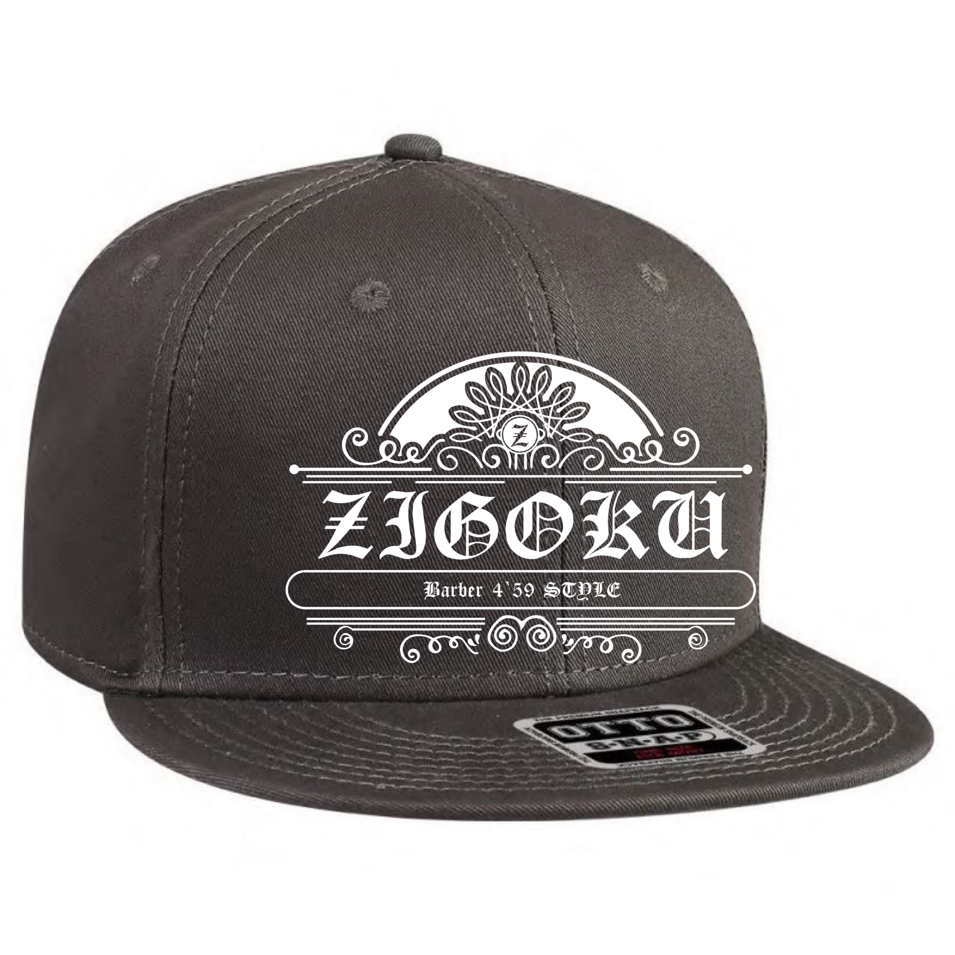 BARBER CAP charcoal | zigoku