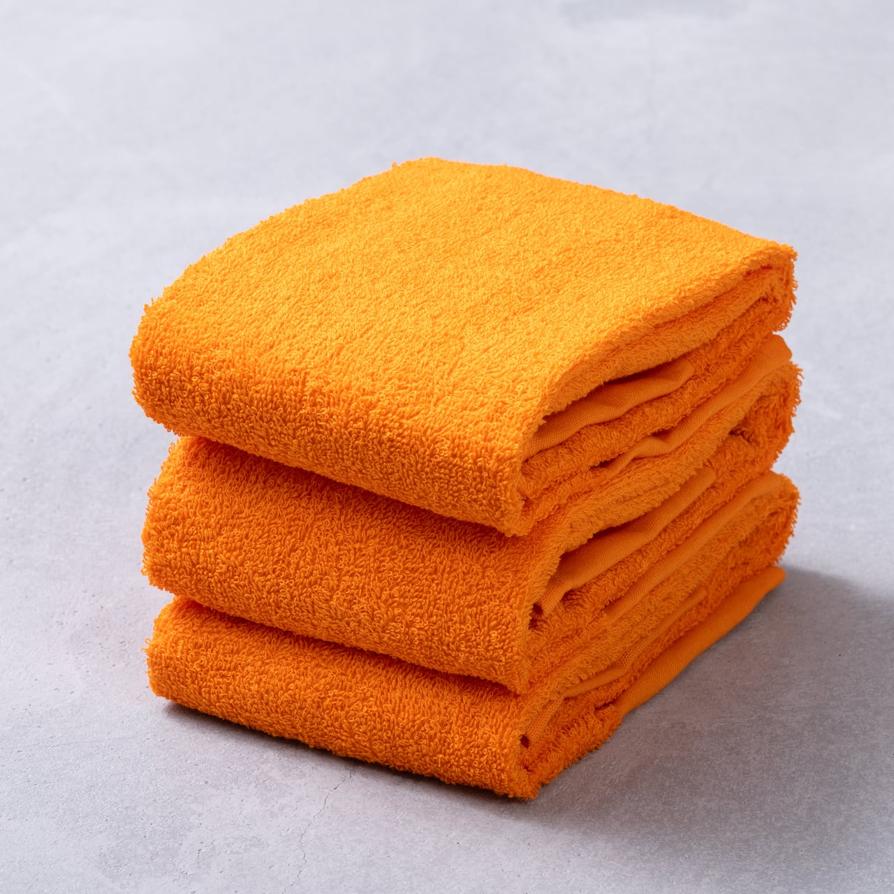 ORANGE / 3pc | PILE CRAFTS | New Standard Towel
