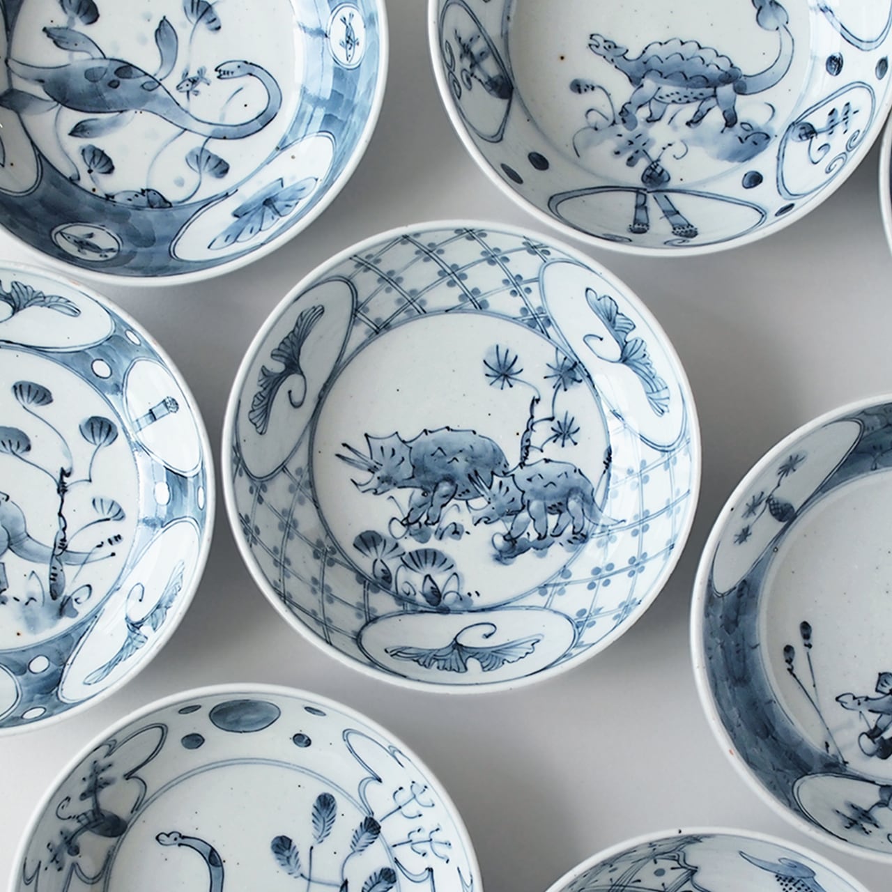 DINOSAUR くらわんか皿【studio wani】 | studio wani