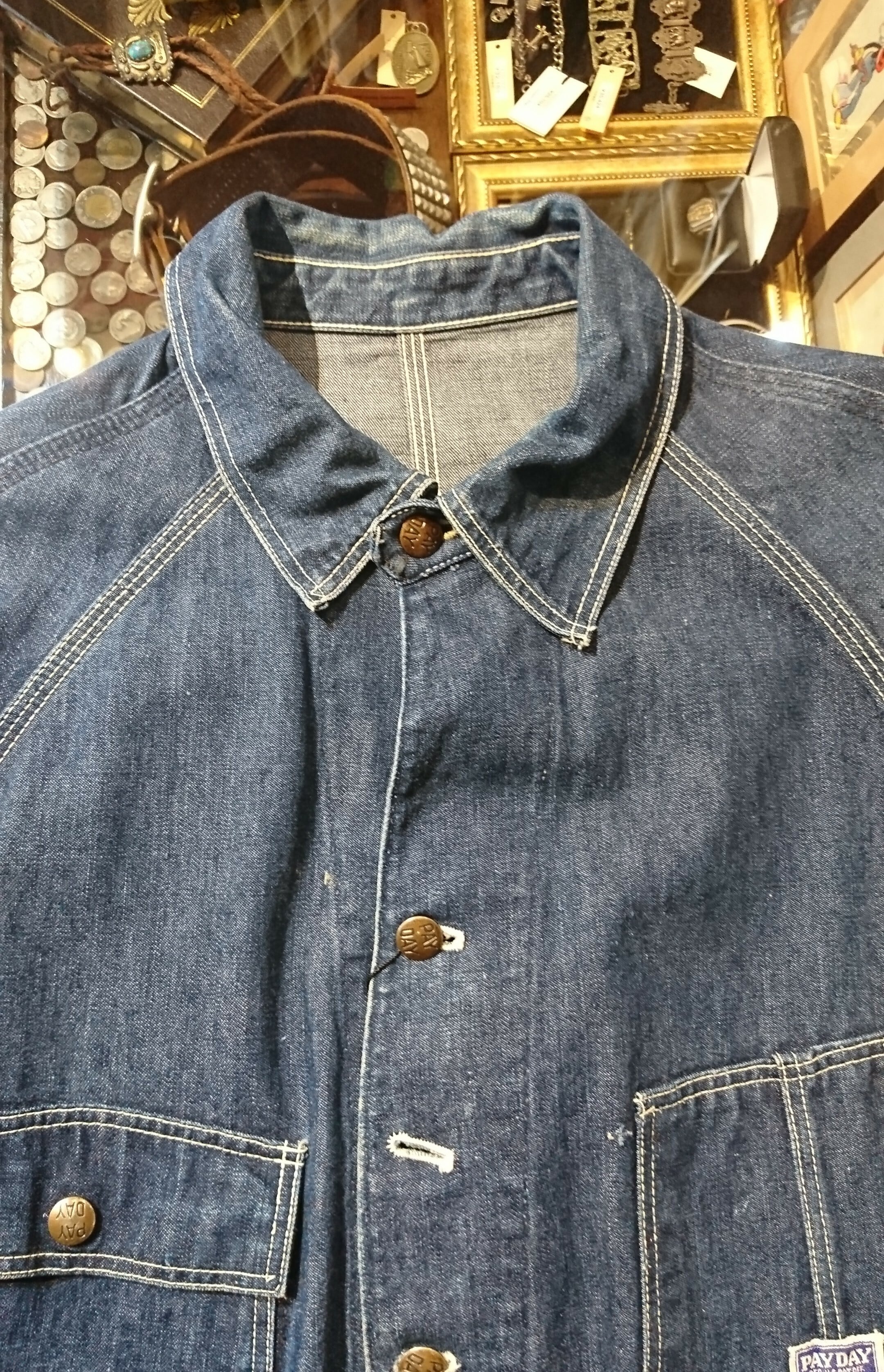 40s vintage payday denim coverall ヴィンテージ ペイデイ デニム