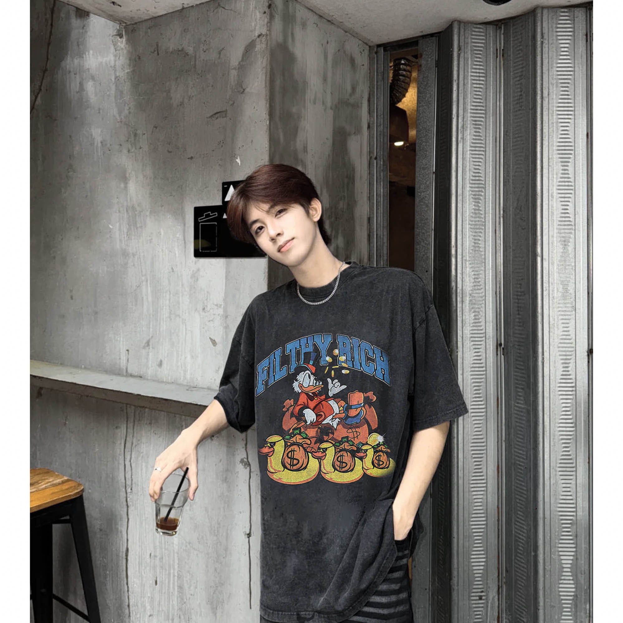 VINTAGE ストリート FilthyRich Tシャツ T853 | wshot