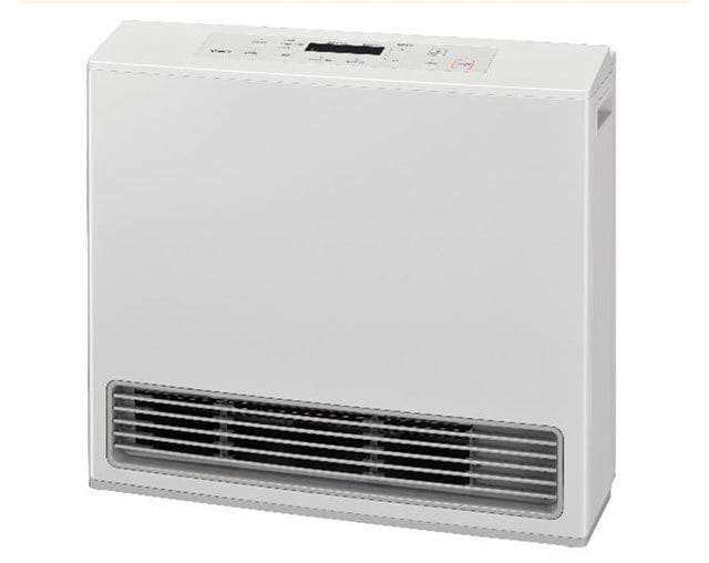 送料無料】ガスファンヒーター RC-24FSK-P ホワイト 都市ガス13A専用