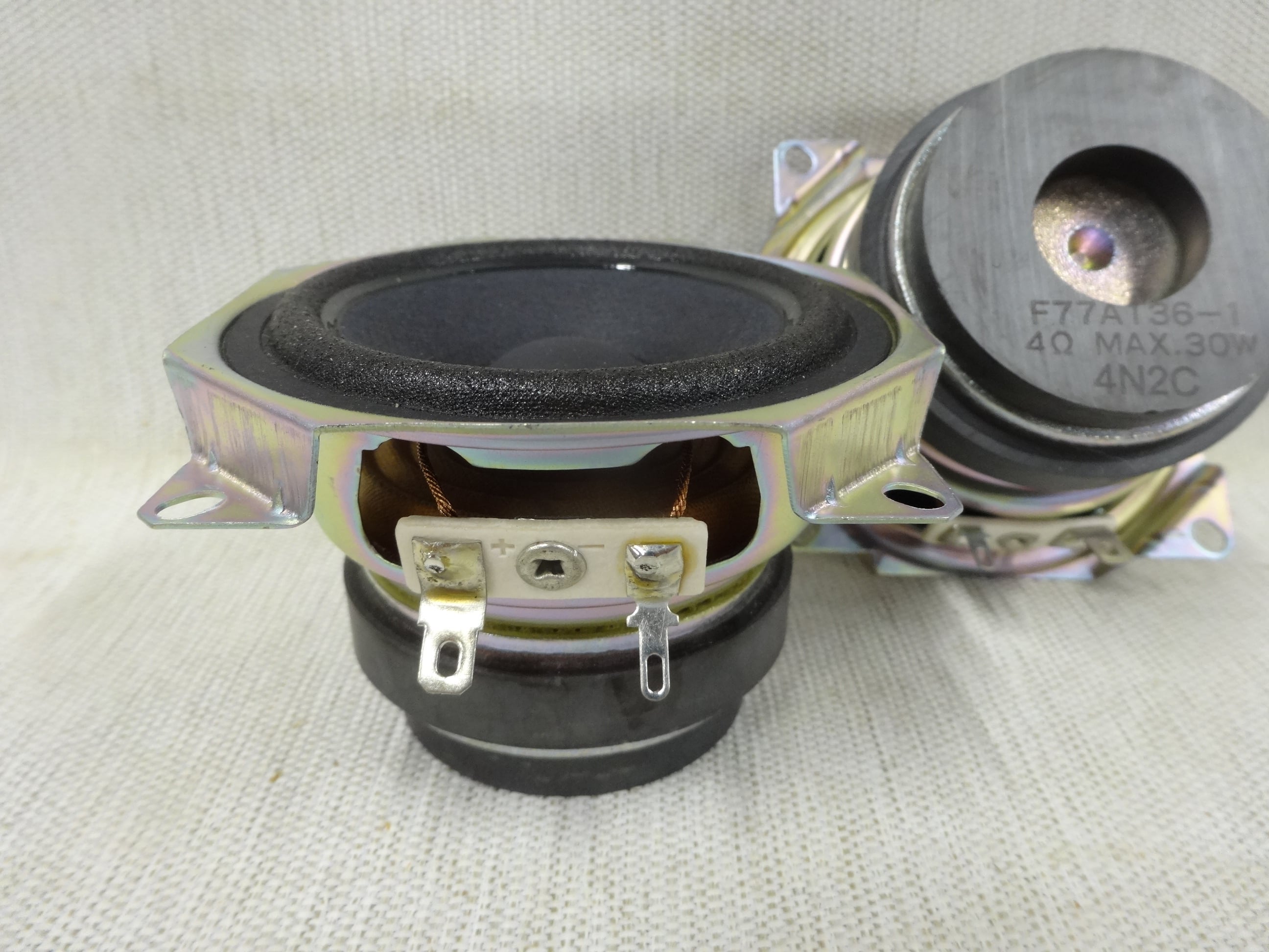 東京コーン紙製作所製 3in 15W・フルレンジユニット【ペア】取付付属品