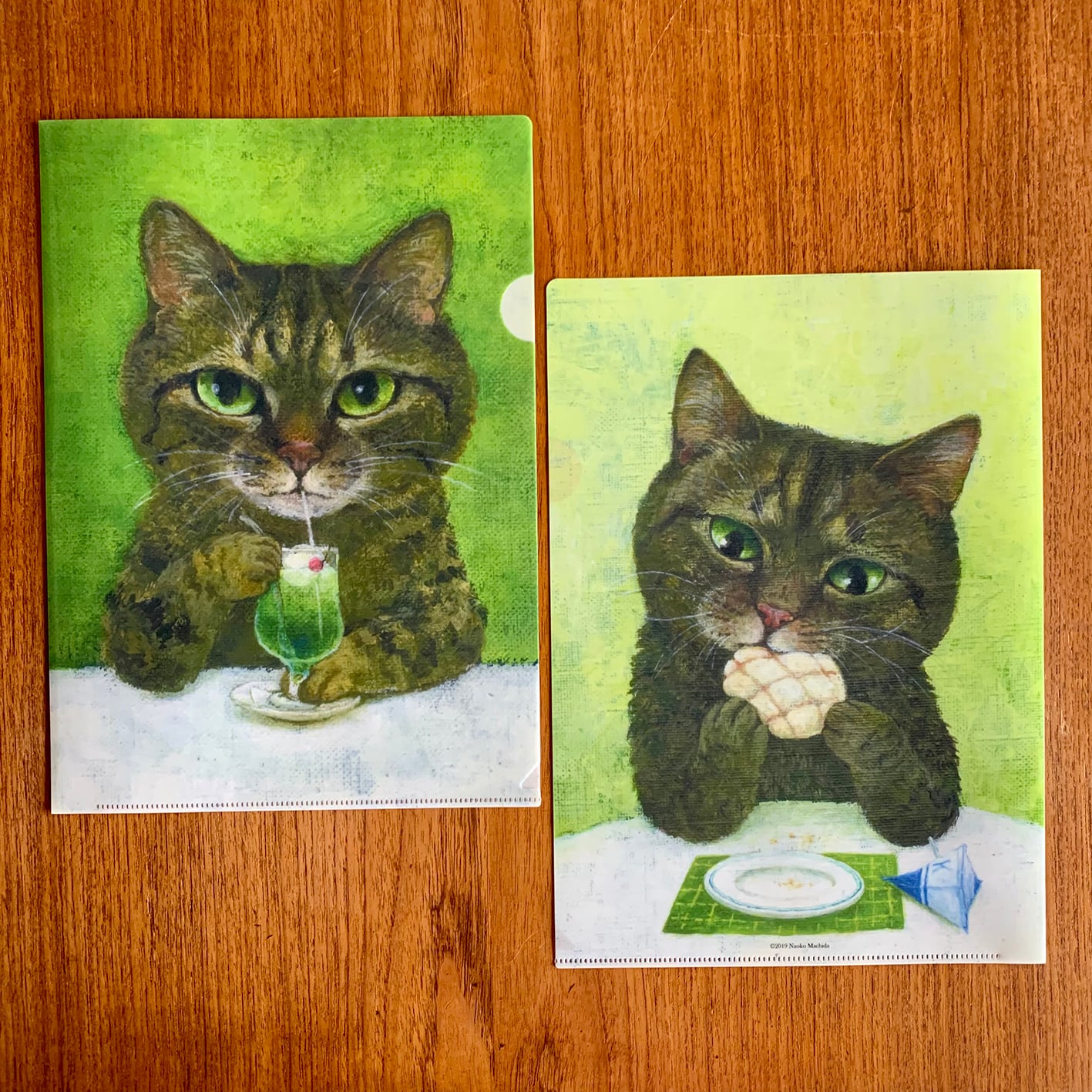 町田尚子「キジトラメロンソーダ」クリアファイル【別の商品との同梱