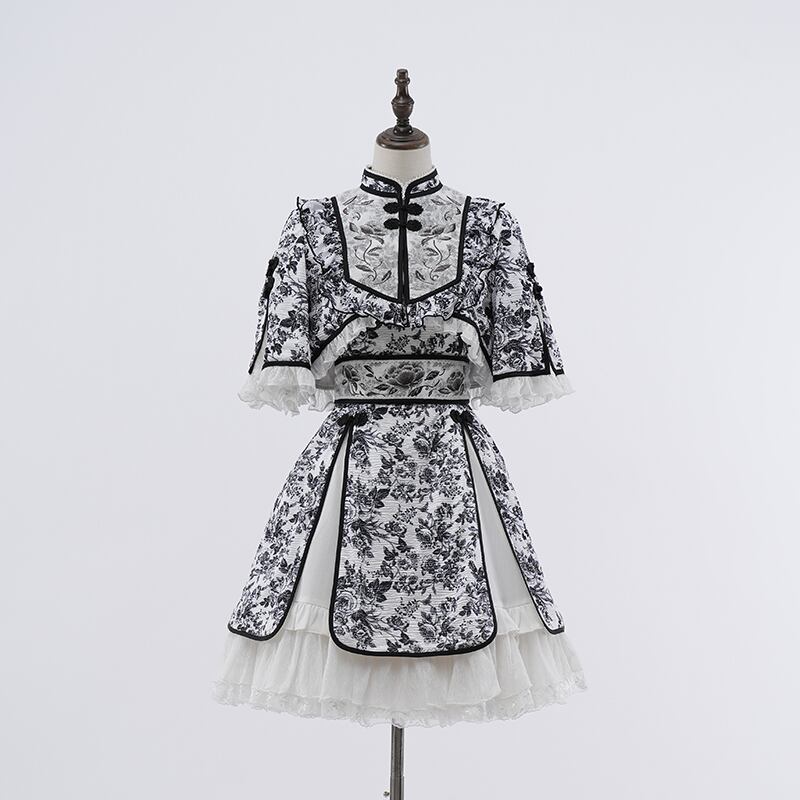 青華磁 ショートワンピース | HoshibakoWorks