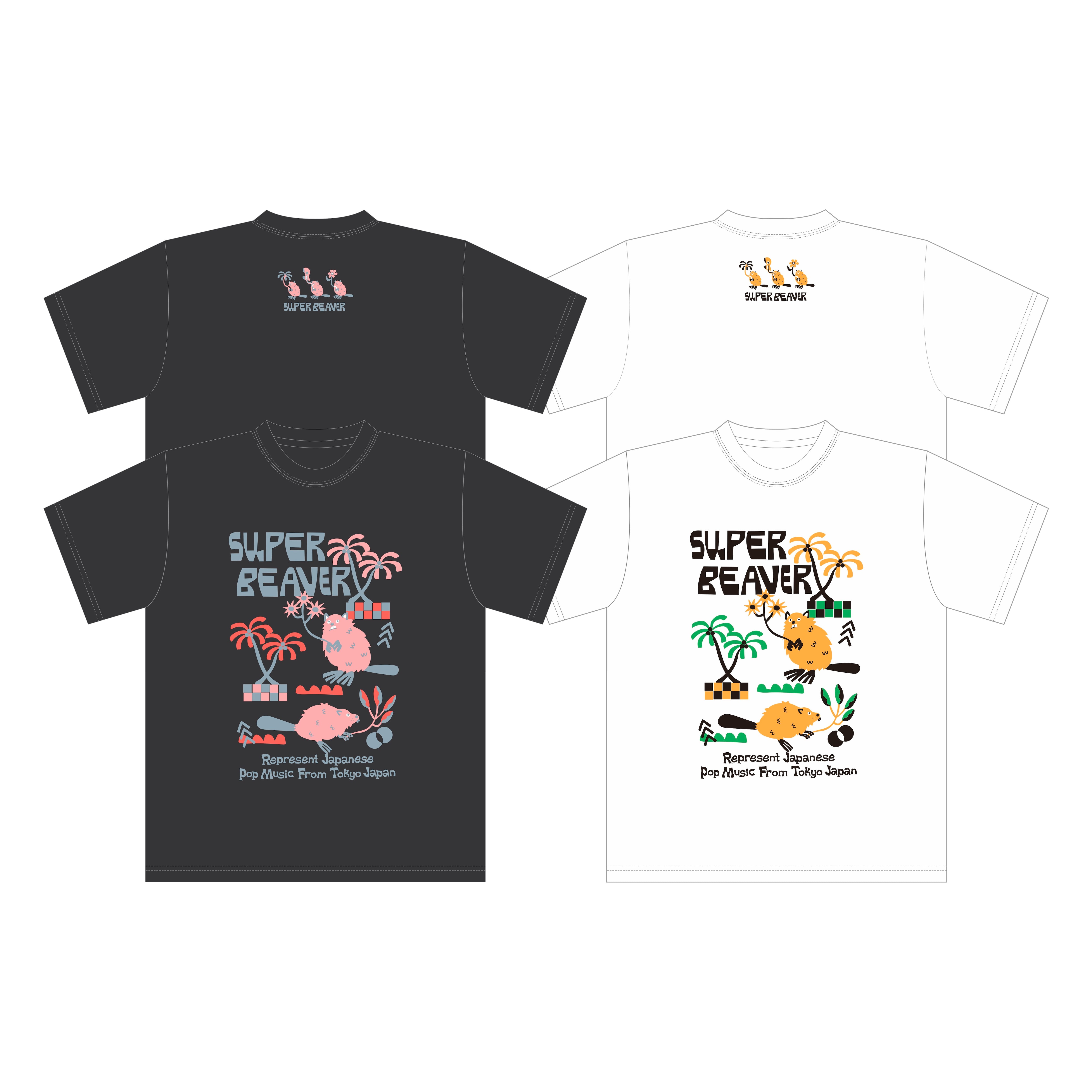 T-Shirt | SUPER BEAVER OFFICIAL WEBSTORE