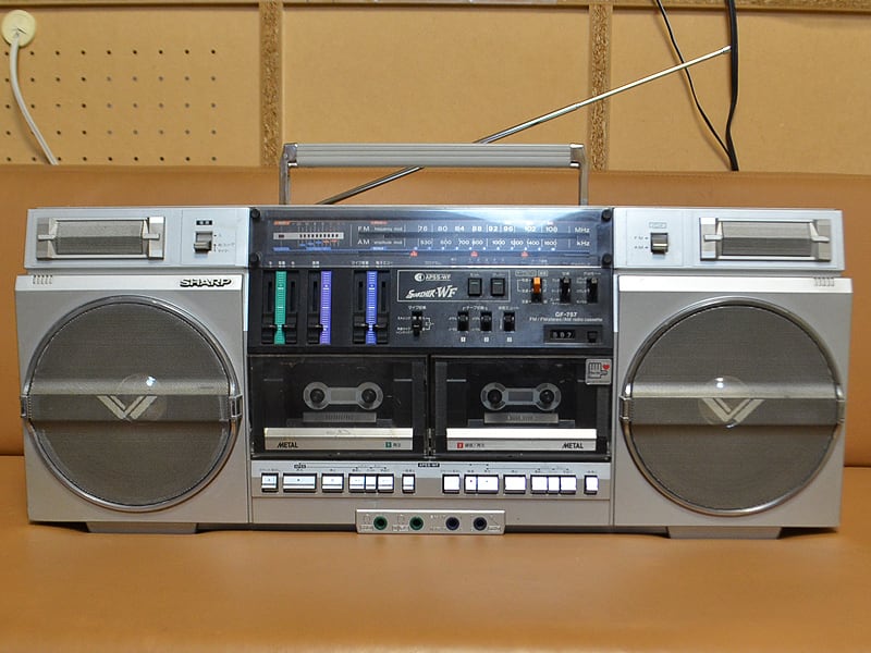 SHARP GF-757 The Searcher-W 757 シャープ | Boombox Japan