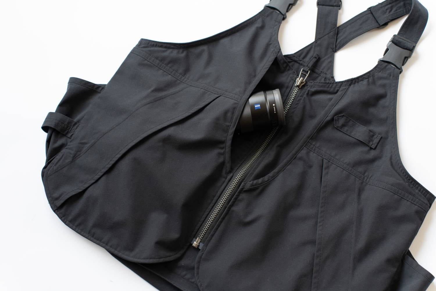 カメラバッグ不要の大容量ベスト「究極のカメラマンベスト」 | drip