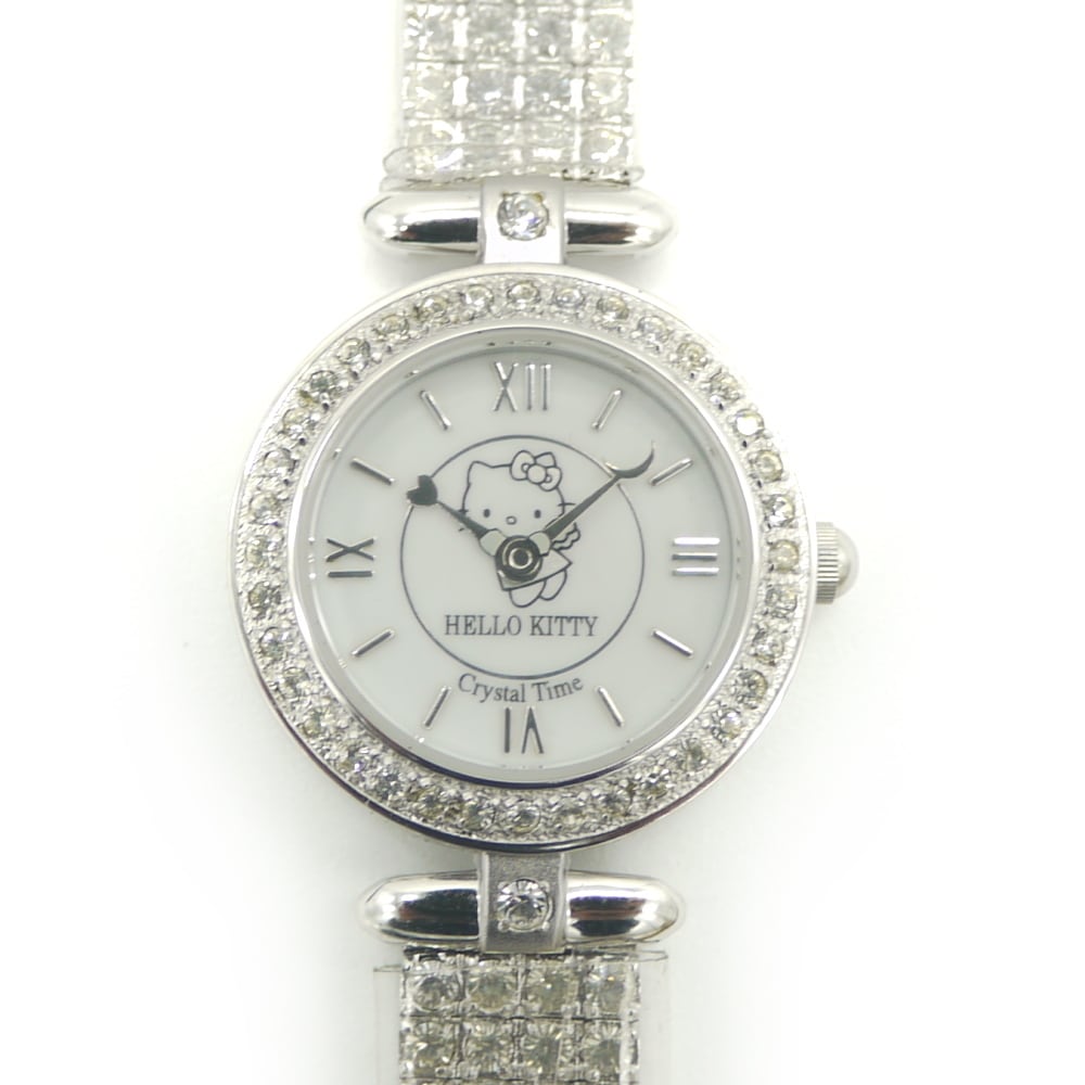 サンリオ ハローキティ クリスタルタイム2000 クォーツ レディース