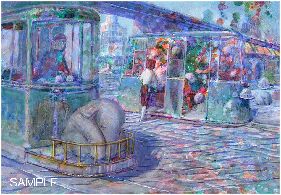 井上直久 上昇気流イバラード 61/100 井上直久 上昇気流イバラード 61