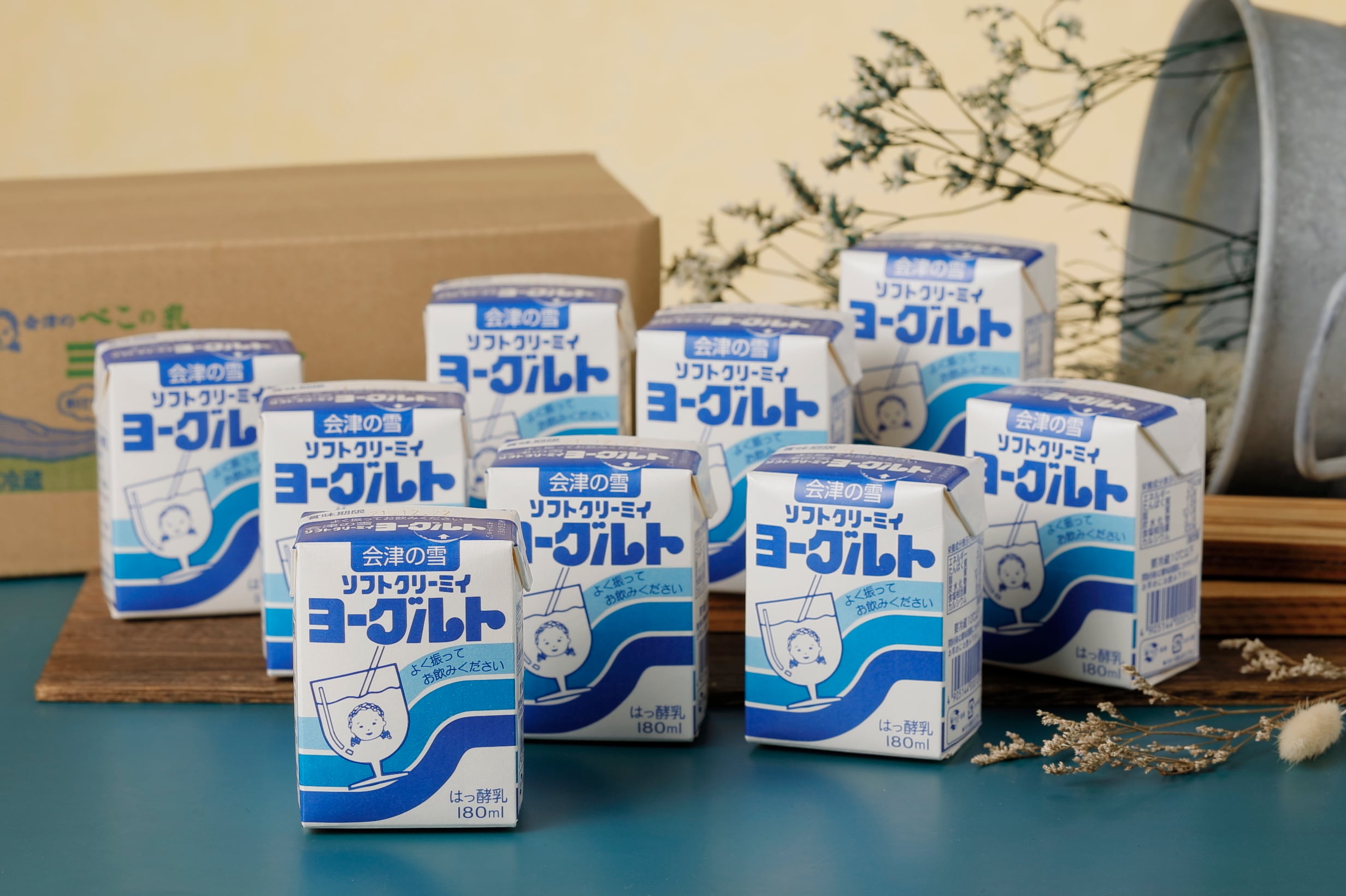 ソフトクリーミィヨーグルト プレーン 9本セット | 会津中央乳業BASE