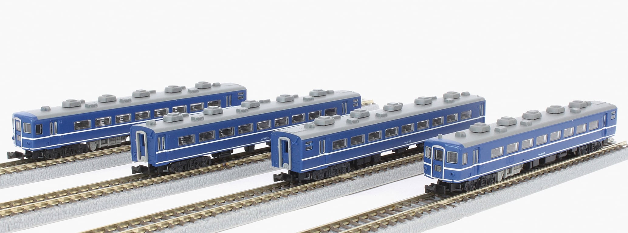 T006-1 国鉄 14系特急形客車 4両基本セット (JNR 14 Series Limited