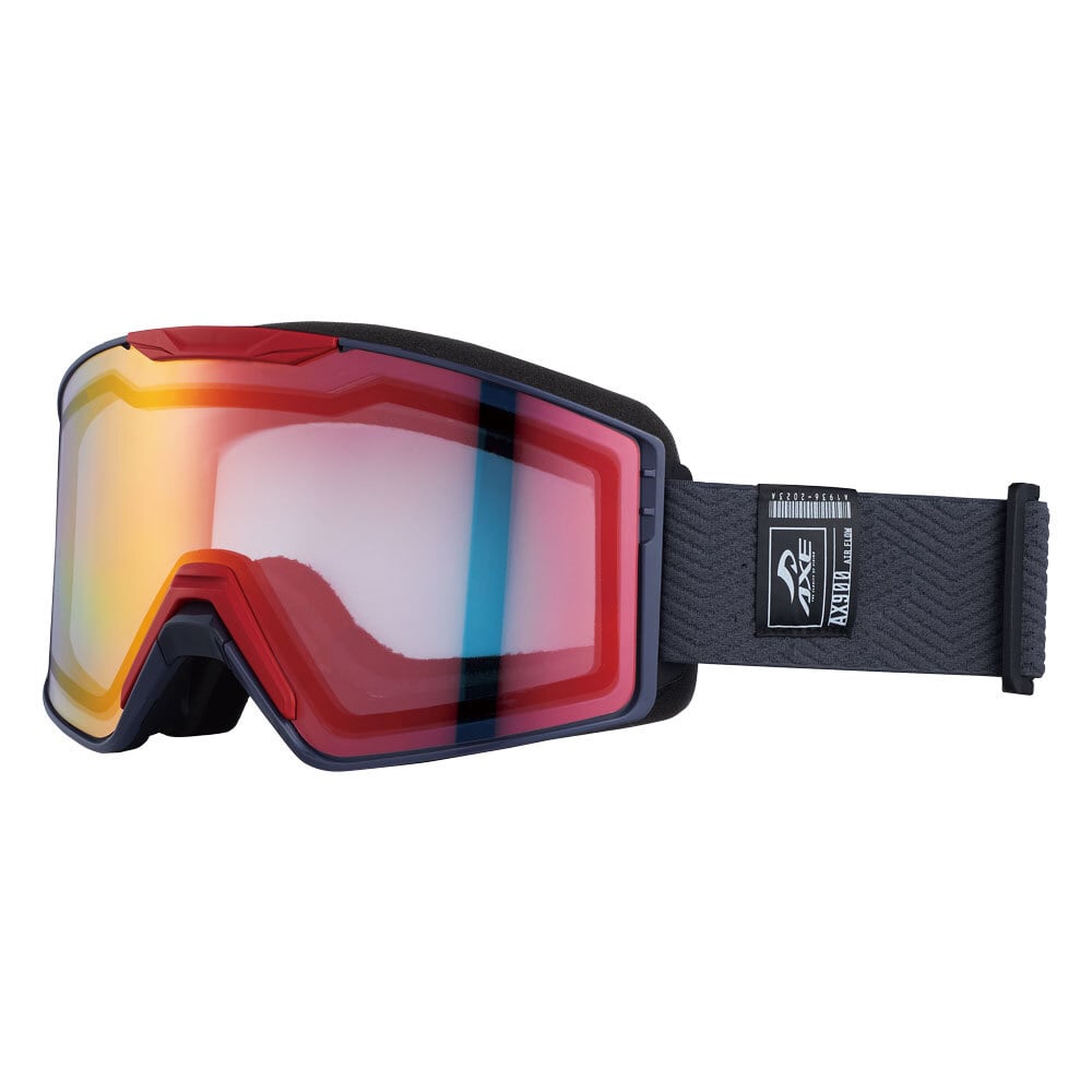 一瞬で曇りを解消 跳ね上げ ゴーグル スキー スノボ 【AX900-WCM GY