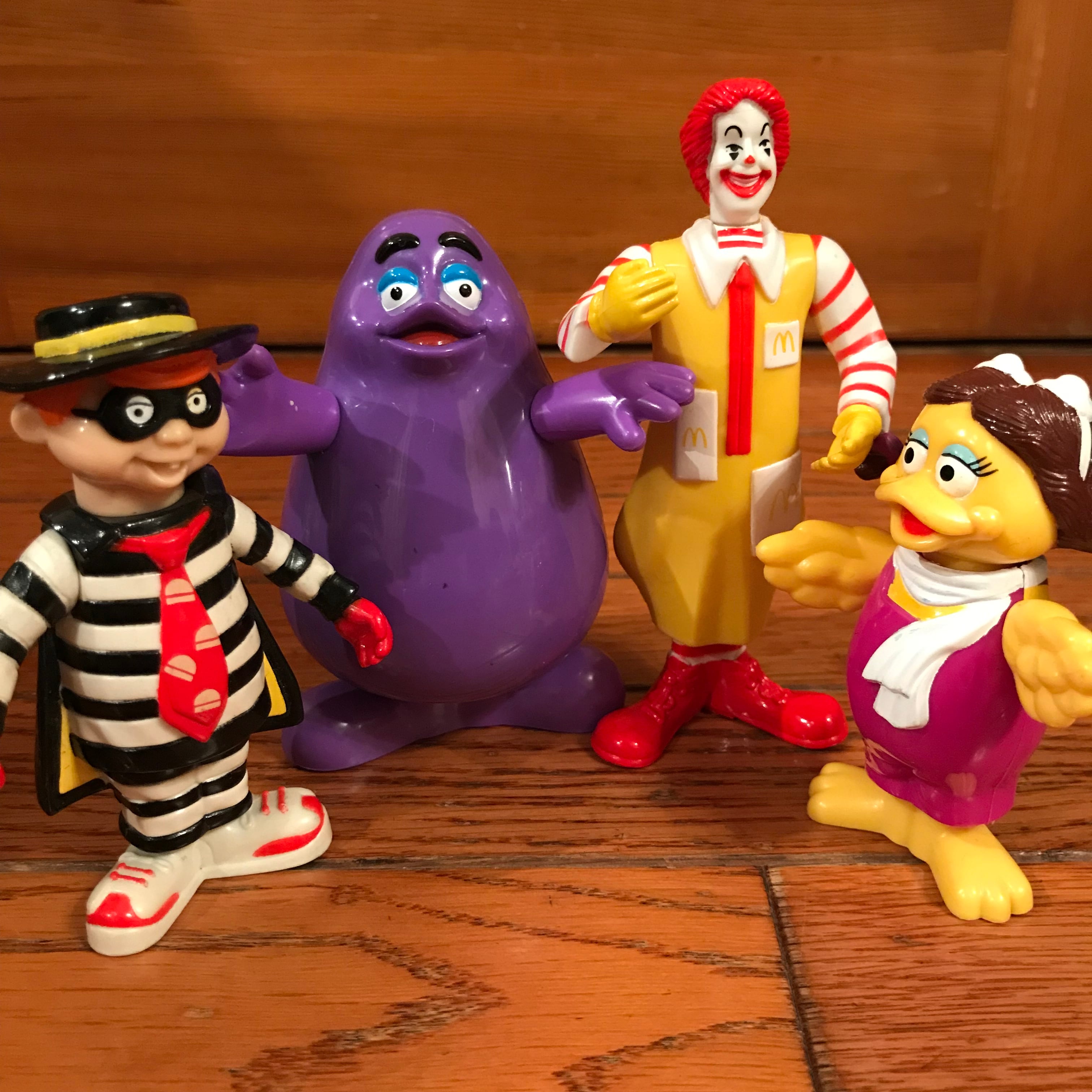 90's マクドナルドトイ ハッピーセット ドナルド&ハンバーグラー