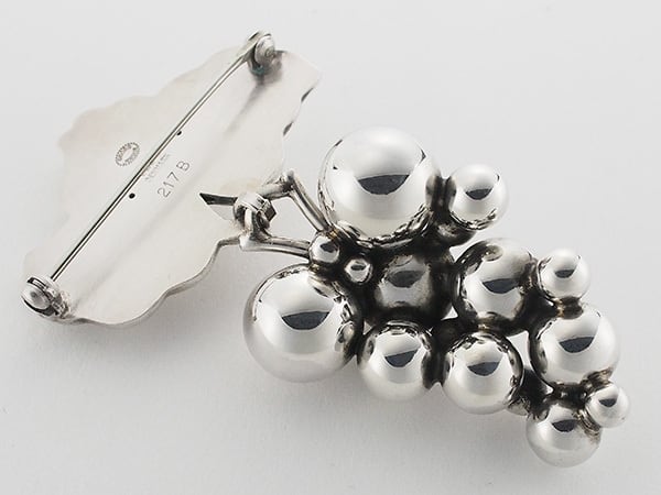 ジョージ・ジェンセン GEORG JENSEN ムーンライトグレープ ブローチ