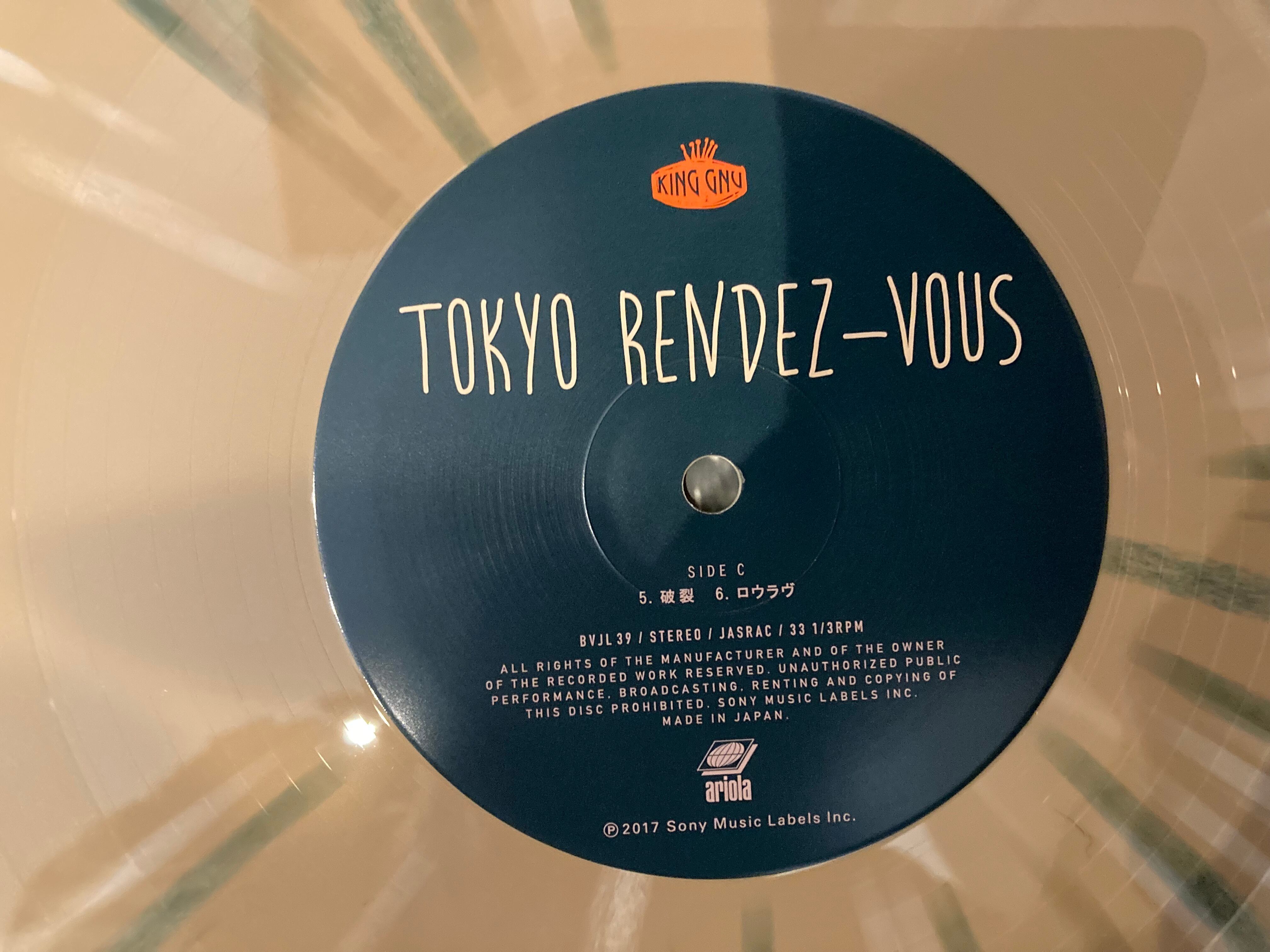 King Gnu / TOKYO RENDEZ VOUS | sixteen records (シックスティーン