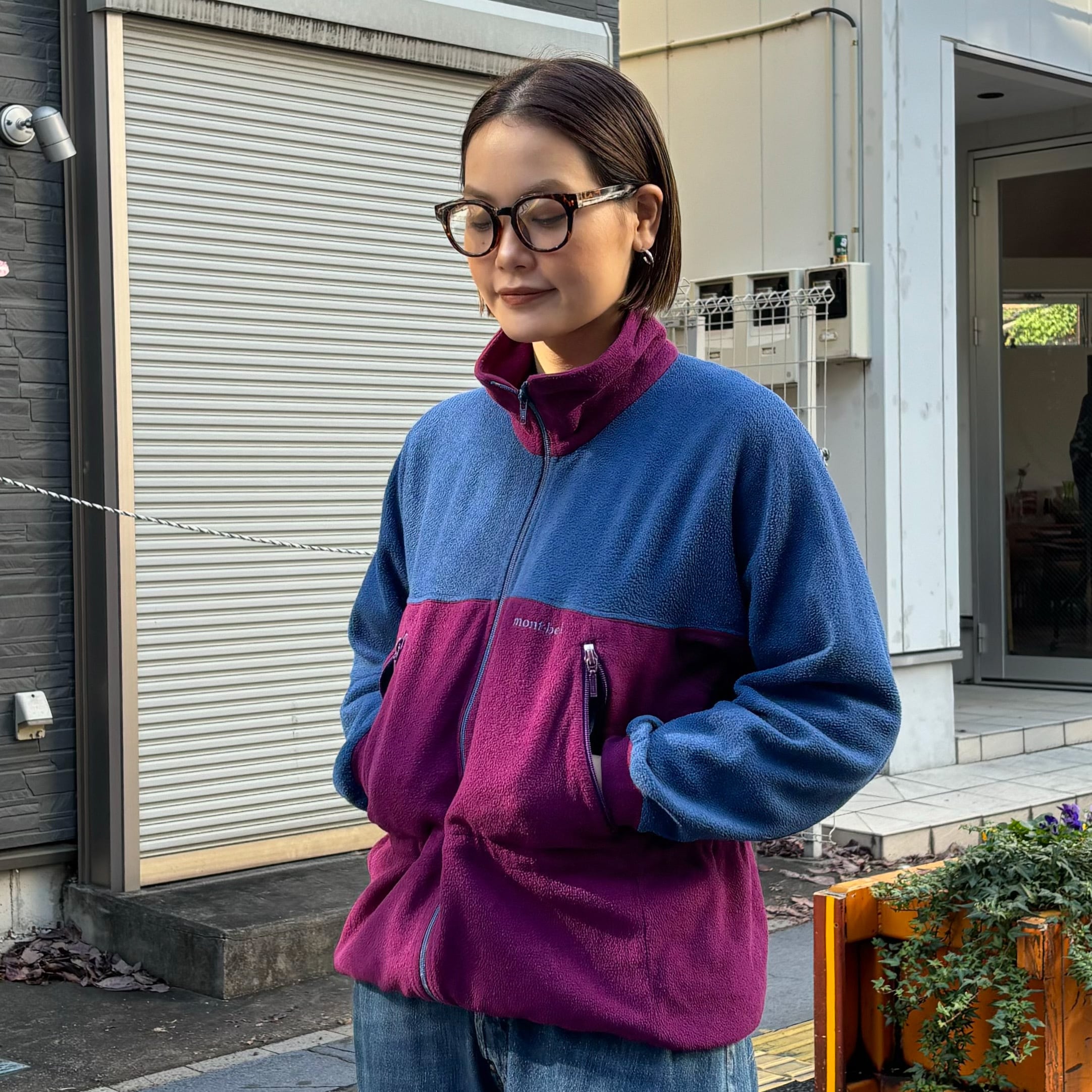 90's OLD mont-bell Polartec Fleece Jacket S / モンベル オールド