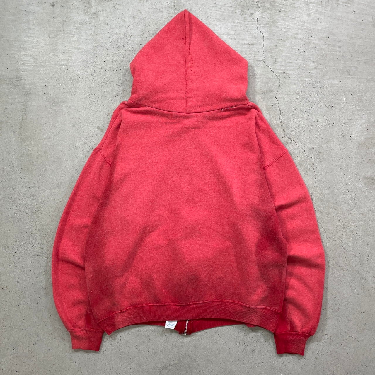 80年代 鬼フェード ボロ Pannill フルジップパーカー ブランク