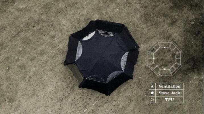 ワンタッチテント ポップアップテント TPU 透明 冬季 Hobakホバク