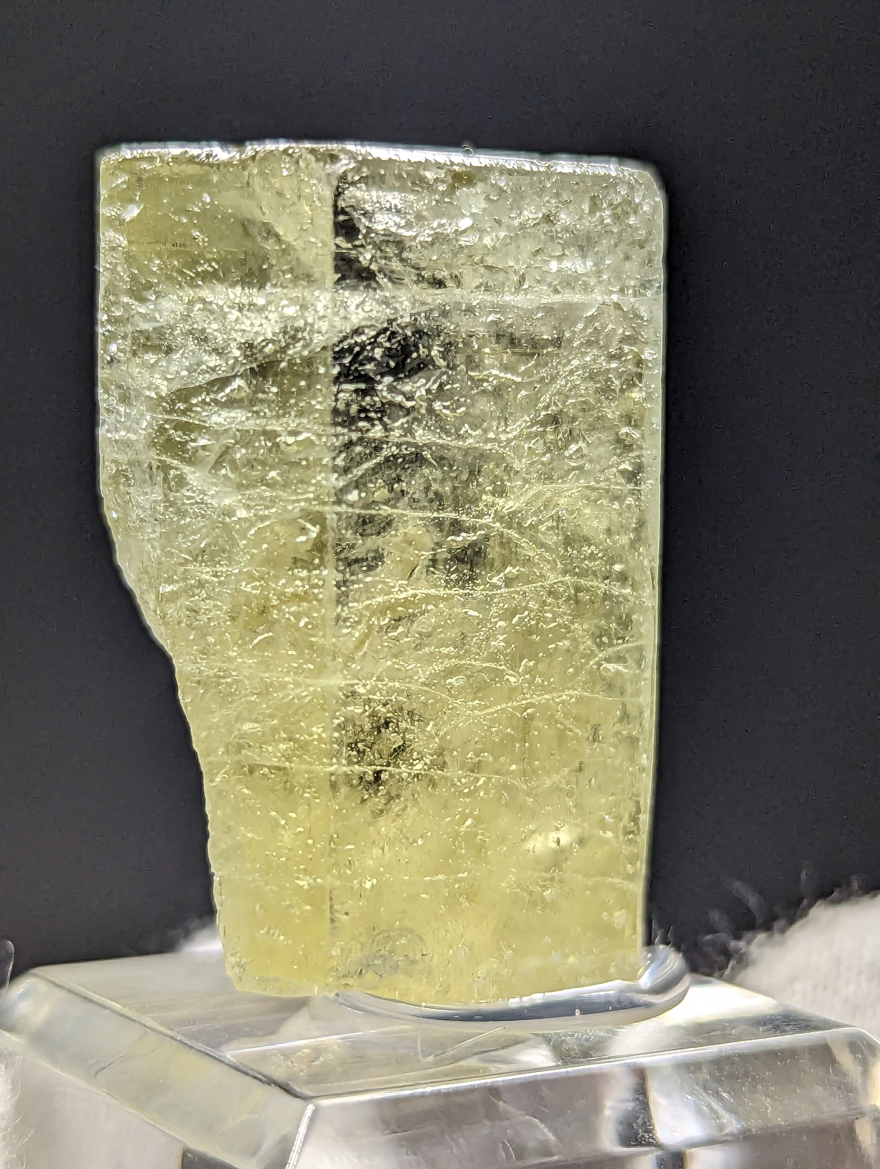 し*ろ様 ヘリオドール ベリル 原石 鉱物標本 天然石 842 ヘリオドール