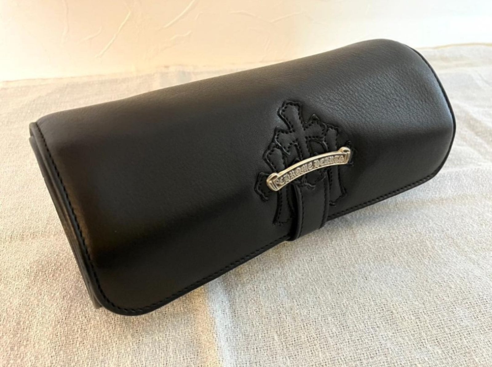 CHROME HEARTS クロムハーツ JWLRY ROLL LTHR 3 CEM ジュエリーポーチ